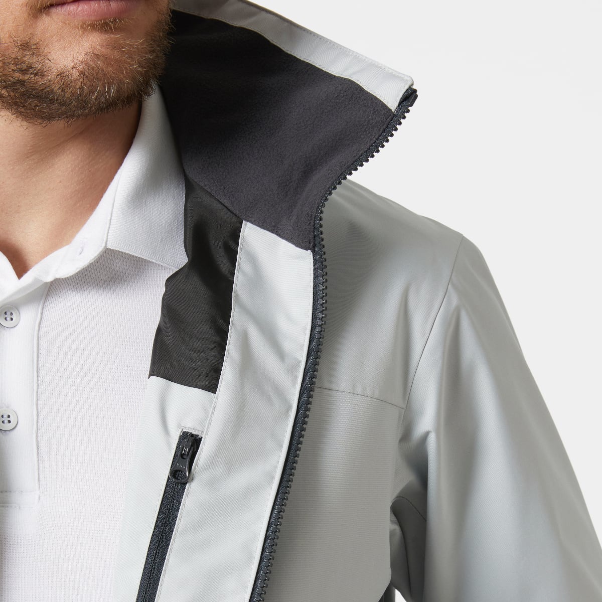Helly Hansen Crew Sailing 2.0 Men's Jacket | Grey Fog