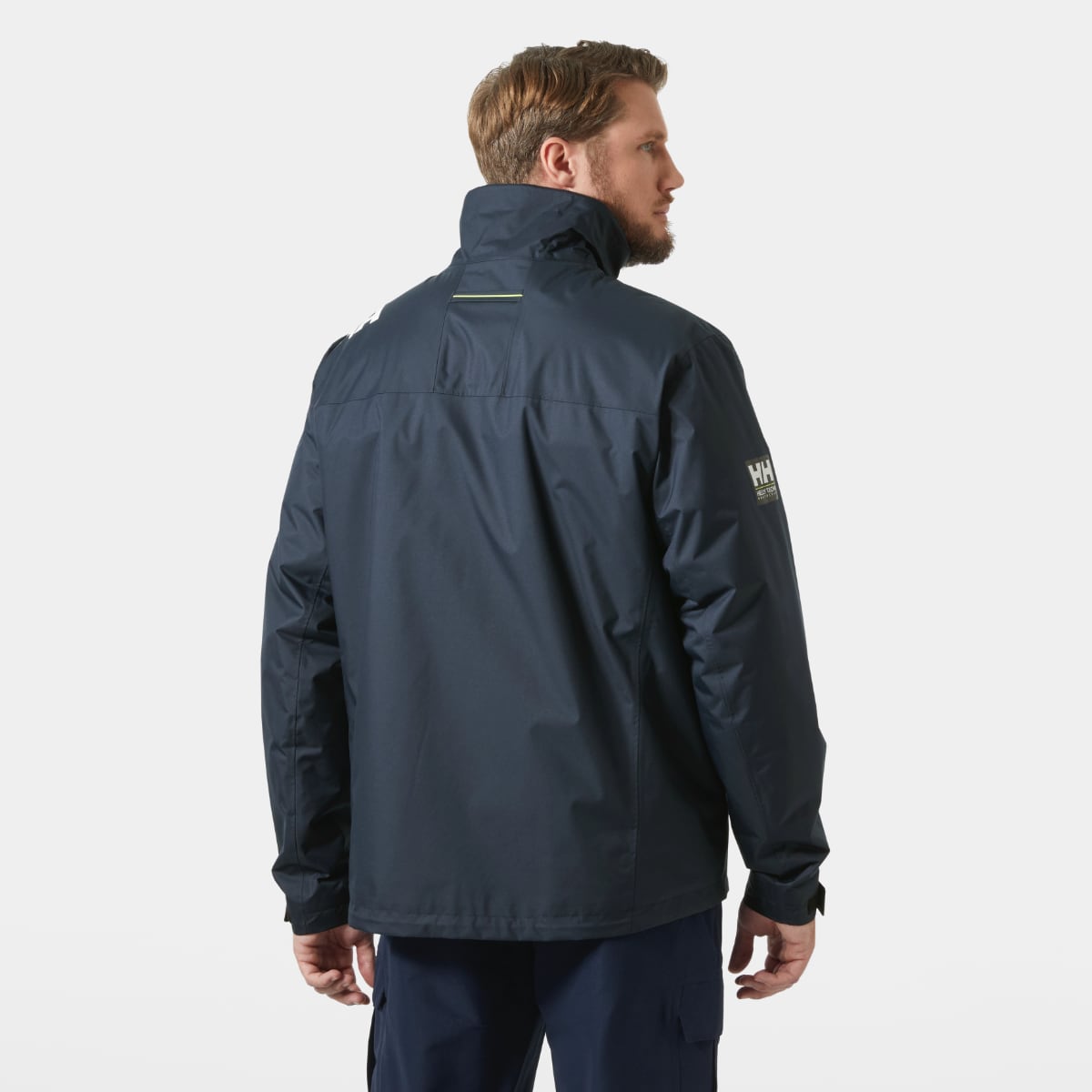 Helly Hansen Crew Hooded Pile Men's Jacket | Navy