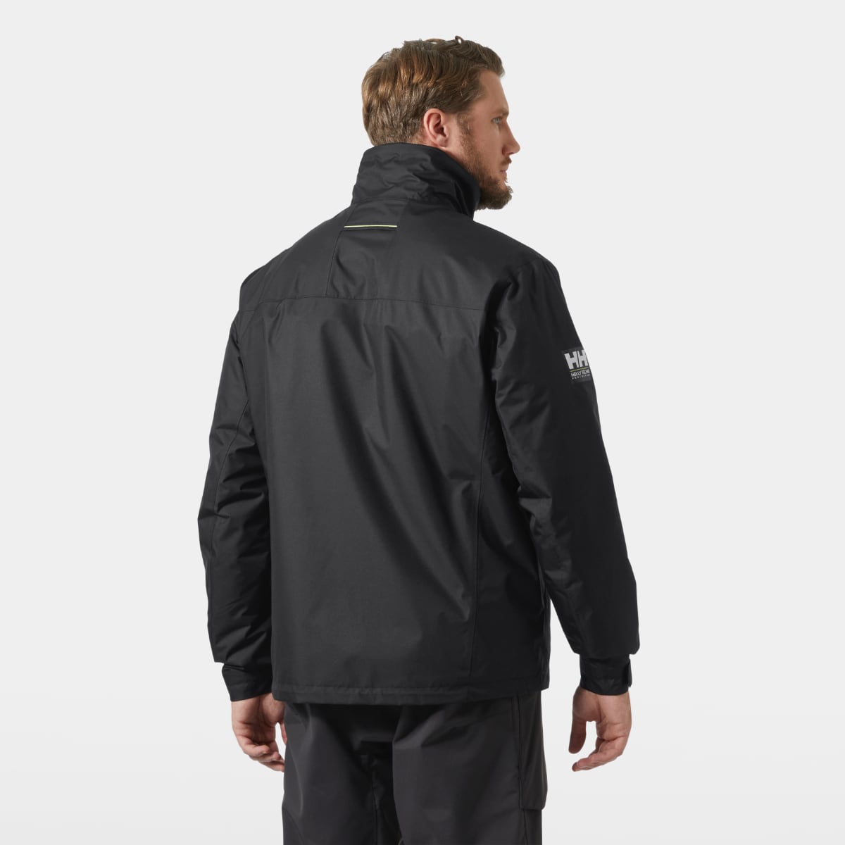 Helly Hansen Crew Hooded Pile Men's Jacket | Black