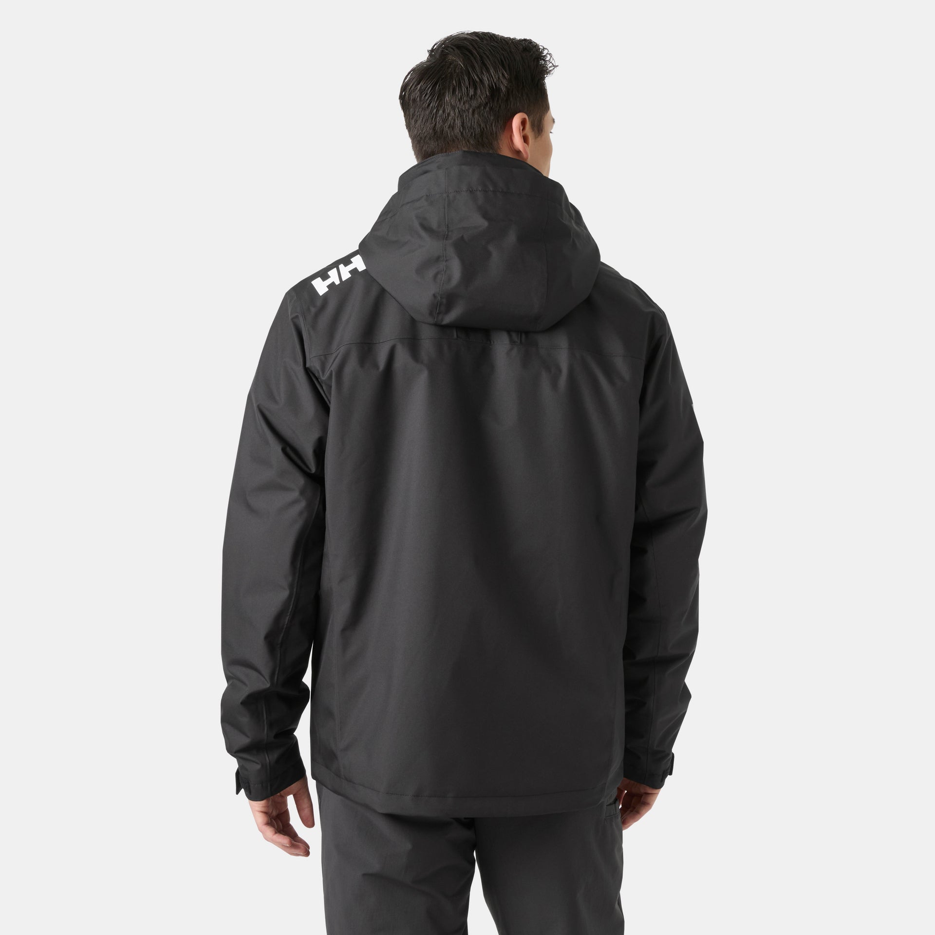 Helly Hansen Crew Hooded Pile Men's Jacket | Black