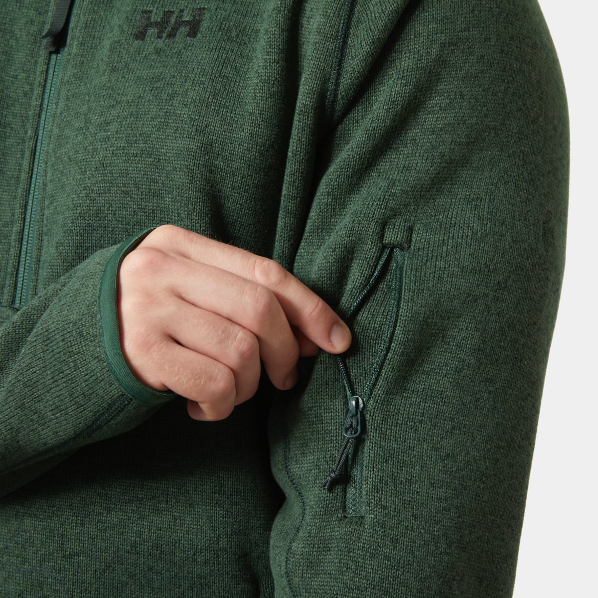 Helly Hansen Varde 2.0 Fleece Men's Jacket | Jungle Green