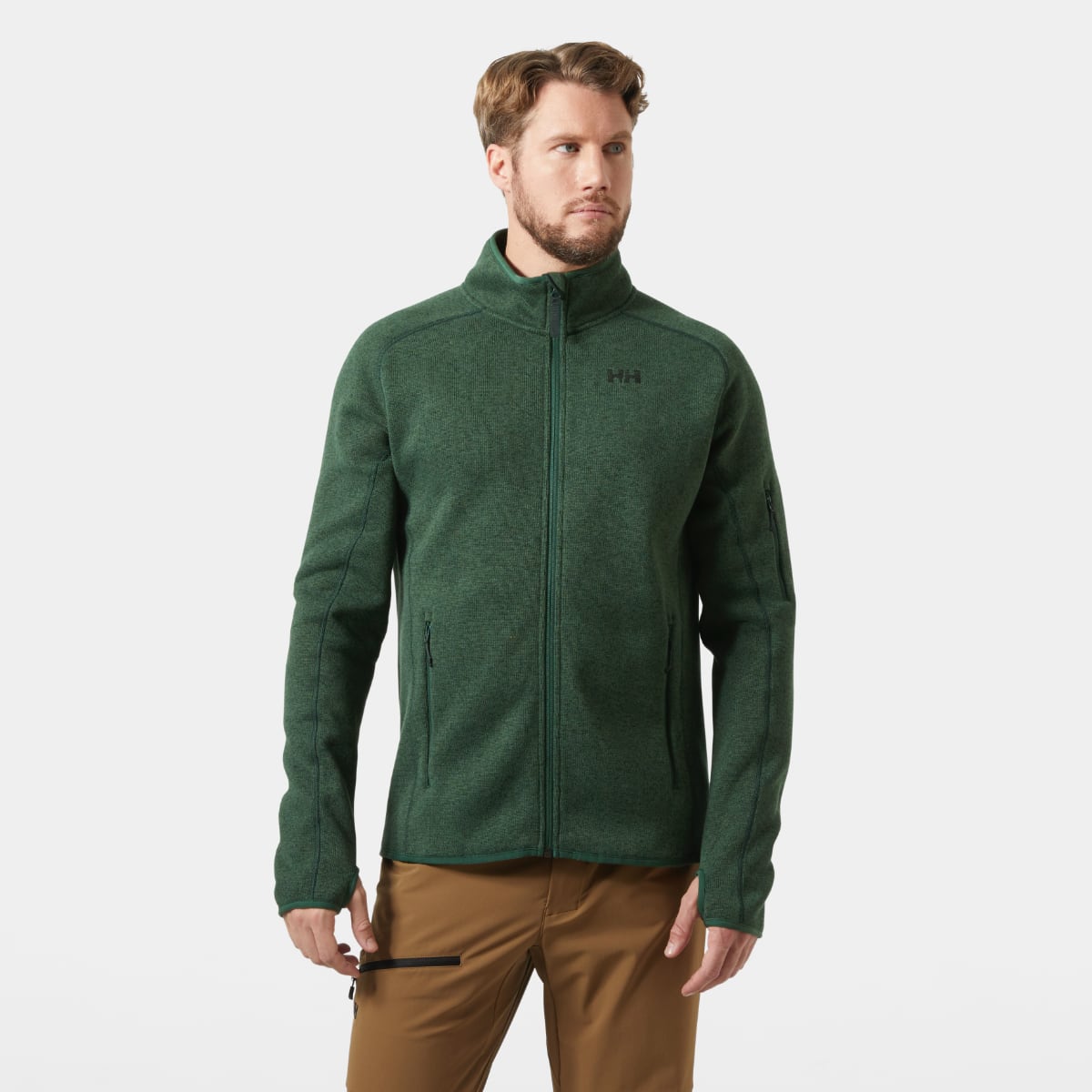 Helly Hansen Varde 2.0 Fleece Men's Jacket | Jungle Green