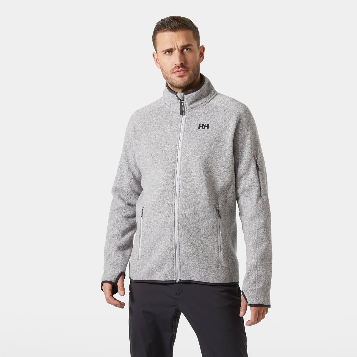 Helly Hansen Varde 2.0 Fleece Men's Jacket | Grey Fog