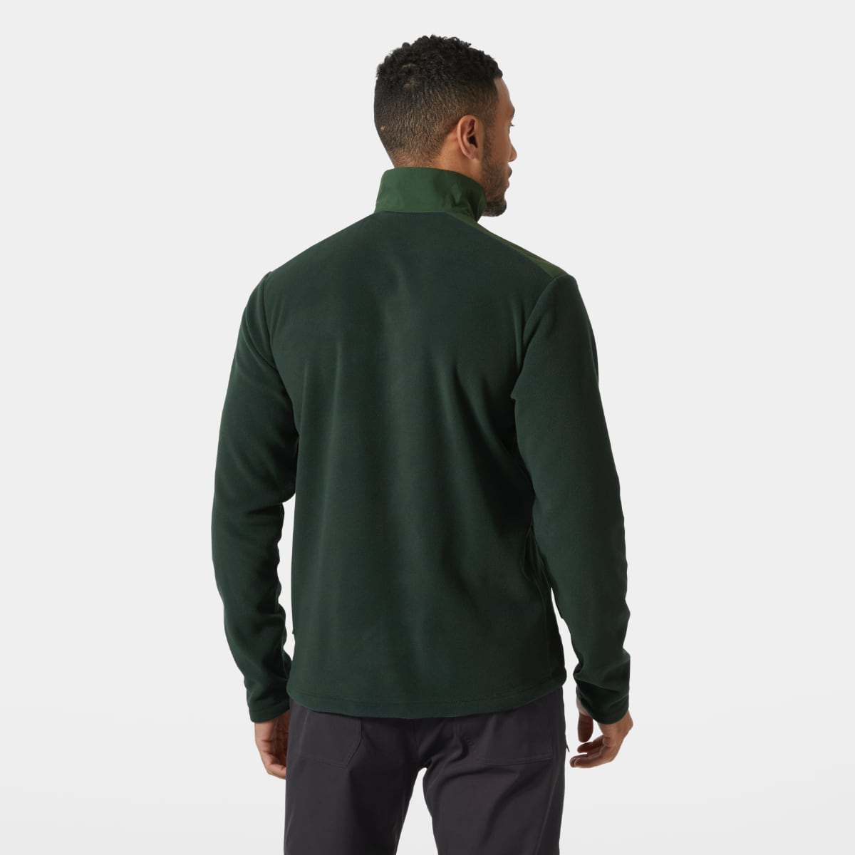 Helly Hansen Daybreaker Block Fleece Men's Jacket | Dark Jungle Green