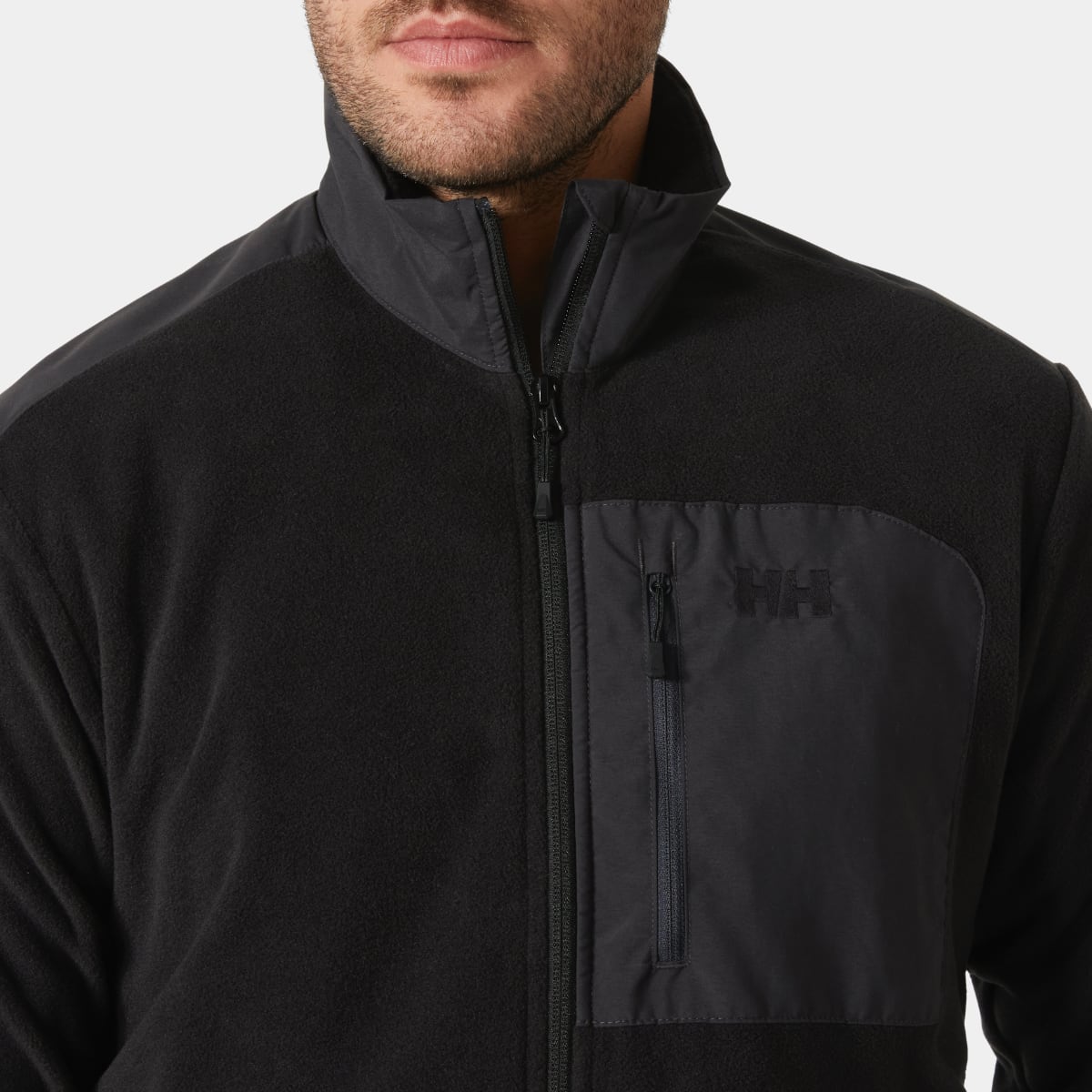 Helly Hansen Daybreaker Block Fleece Men's Jacket | Black