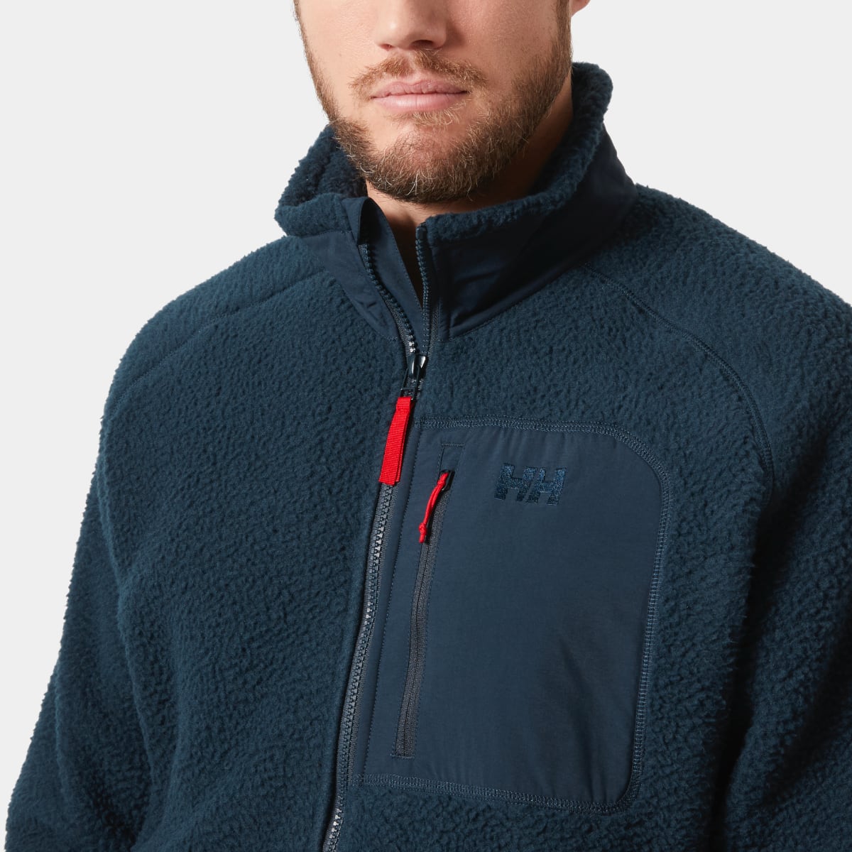 Helly Hansen Panorama Pile Fleece Men's Jacket | Navy