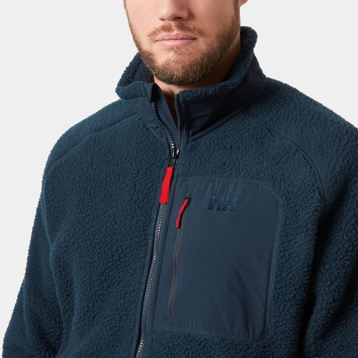 Helly Hansen Panorama Pile Fleece Men's Jacket | Navy