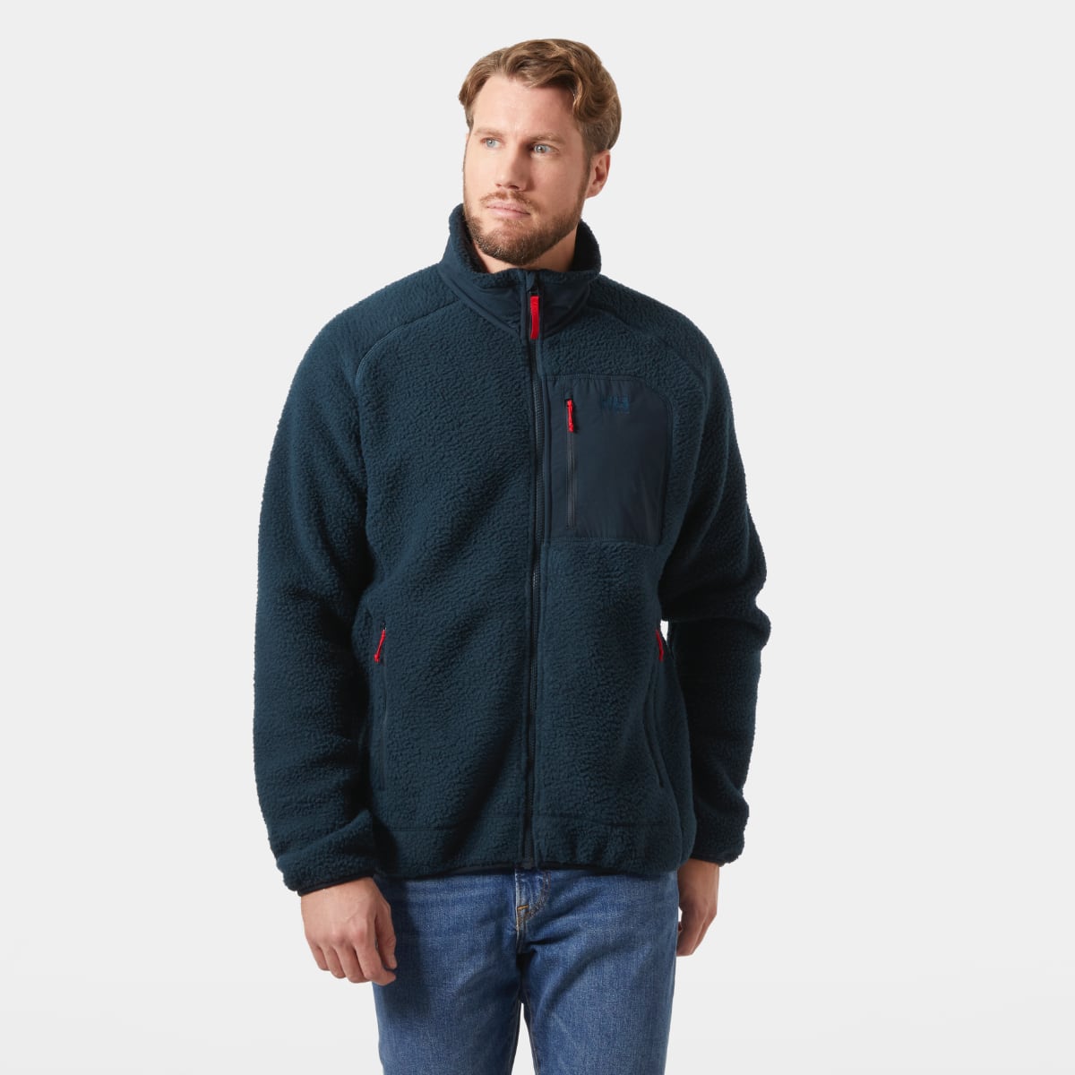 Helly Hansen Panorama Pile Fleece Men's Jacket | Navy