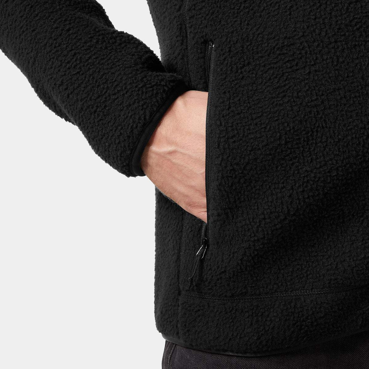 Helly Hansen Panorama Pile Fleece Men's Jacket | Black