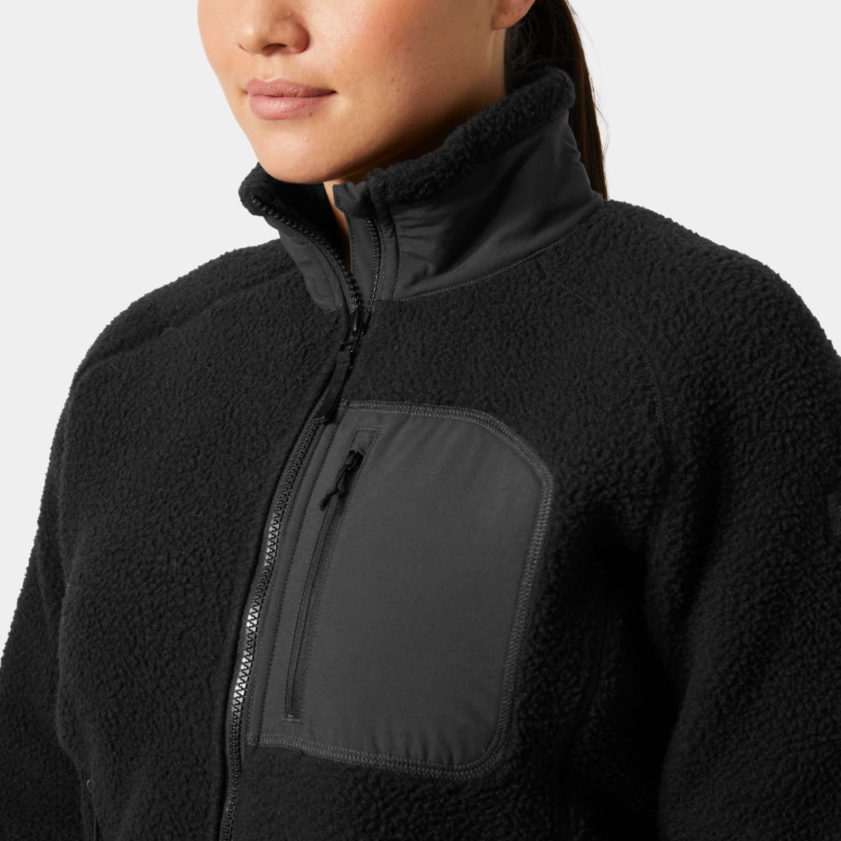 Helly Hansen Imperial Pile Fleece Block Women's Jacket | Black