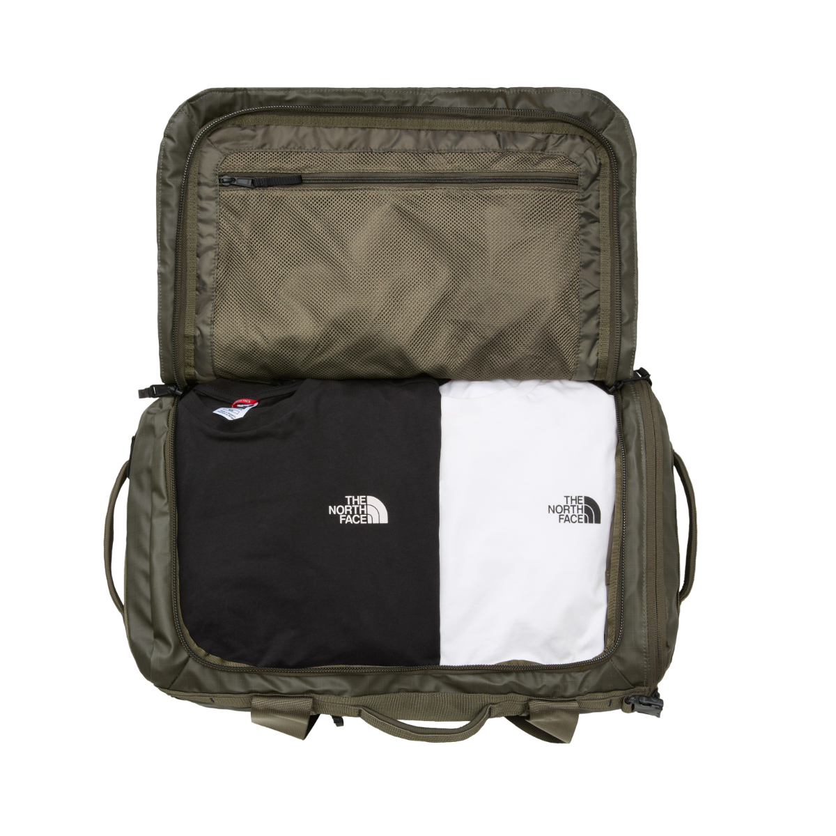 The North Face Base Camp VOYAGER Duffel 42L | New Taupe Green