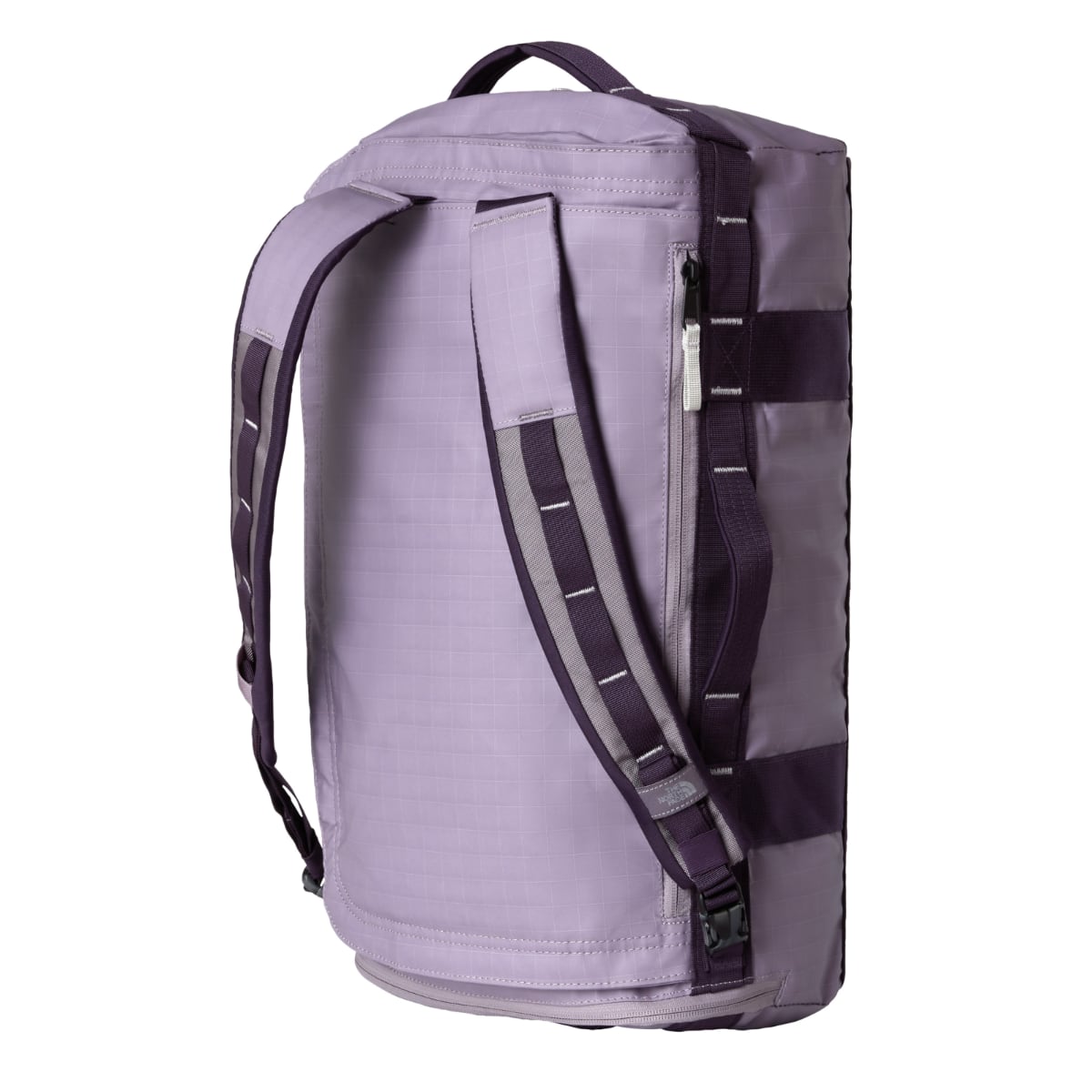 The North Face Base Camp VOYAGER Duffel 32L | Transcendent Grey-Endless Dusk-High Rise Grey