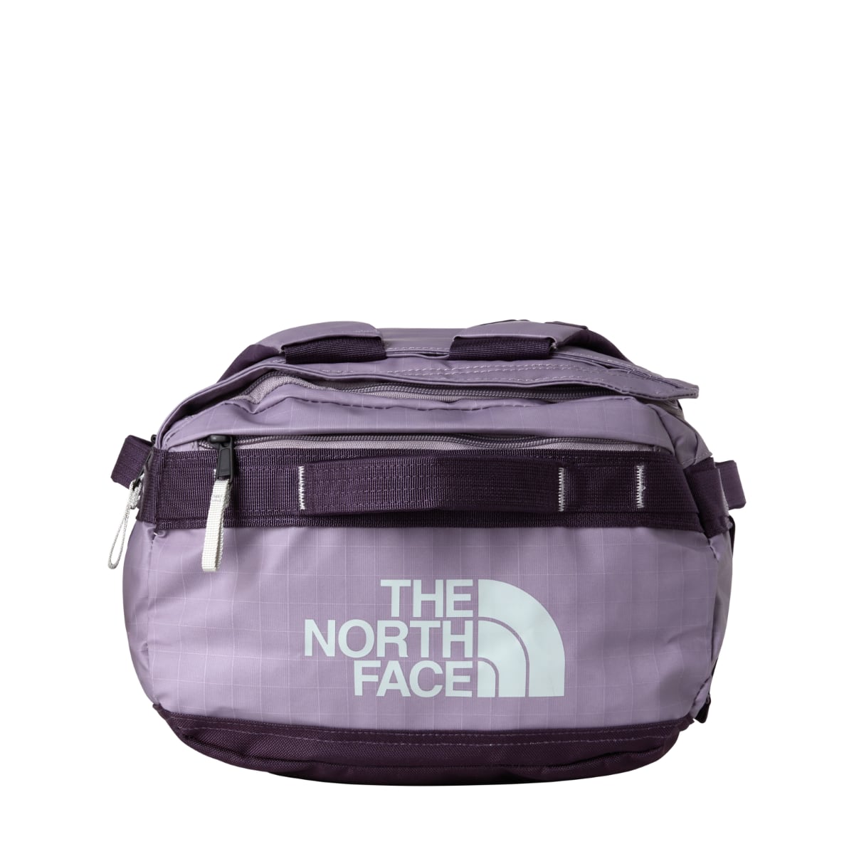 The North Face Base Camp VOYAGER Duffel 32L | Transcendent Grey-Endless Dusk-High Rise Grey