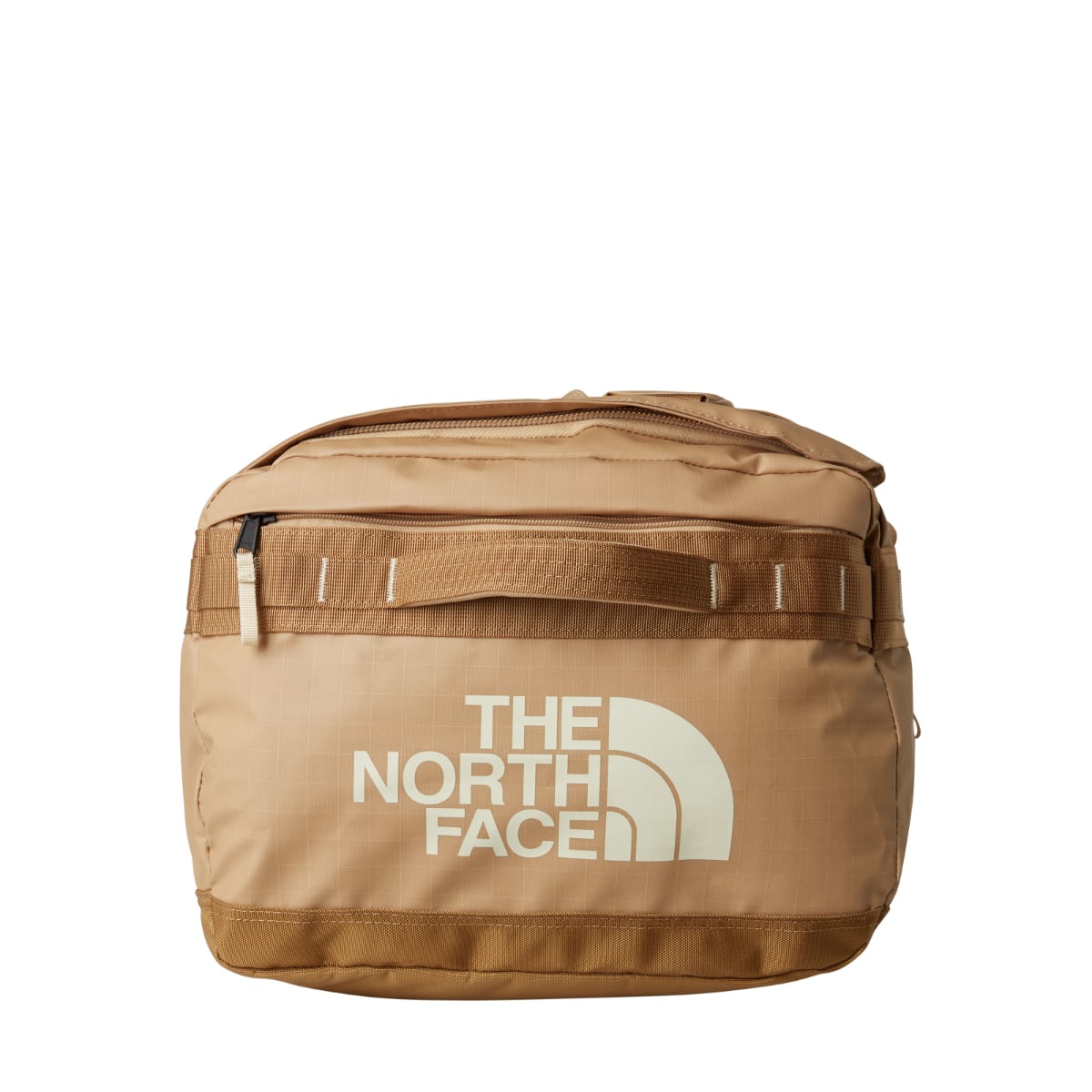 The North Face Base Camp VOYAGER Duffel 62L | Khaki Stone-Utility Brown-Desert Stone