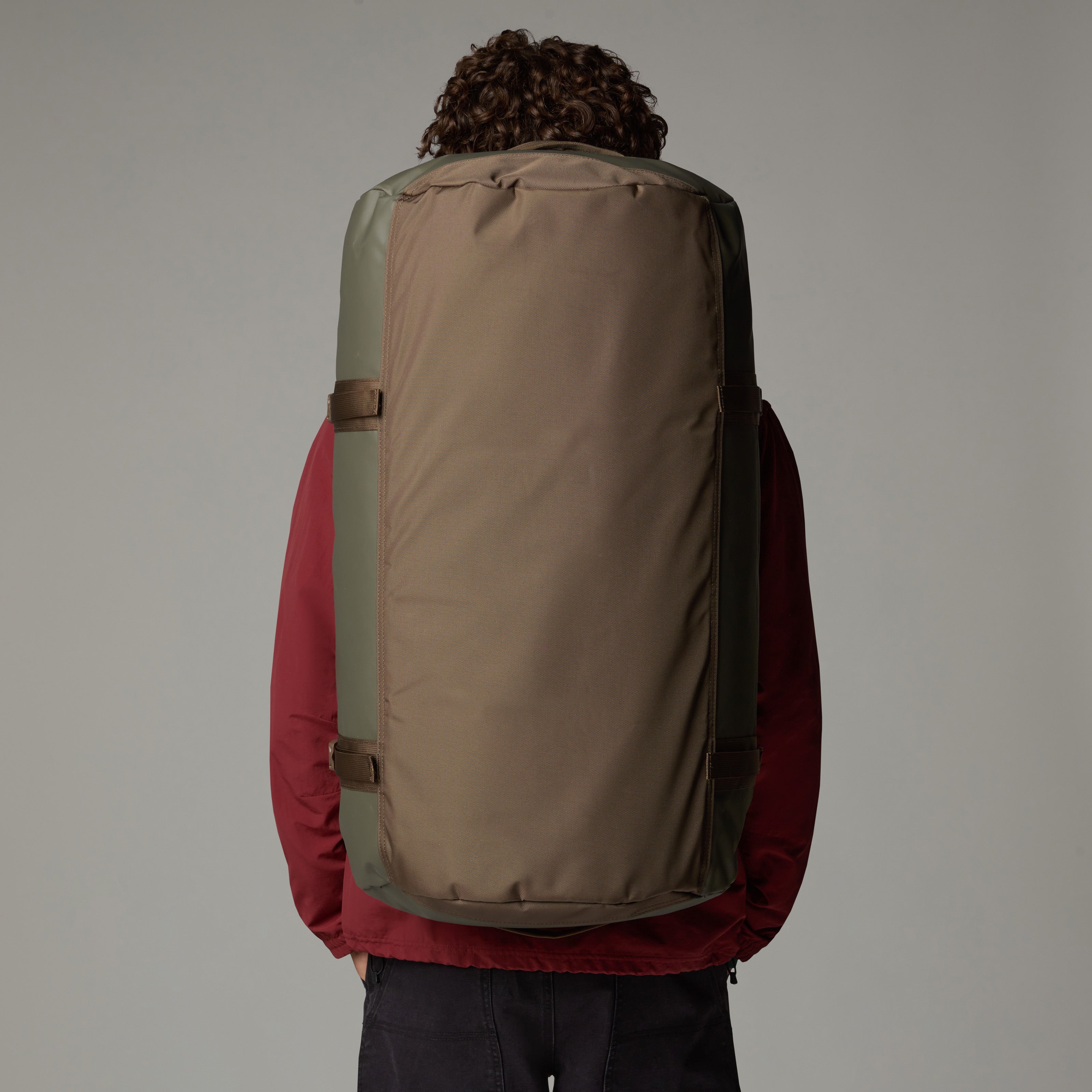 The North Face Base Camp Duffel Large | New Taupe Green-Smokey Brown-Utility Brown