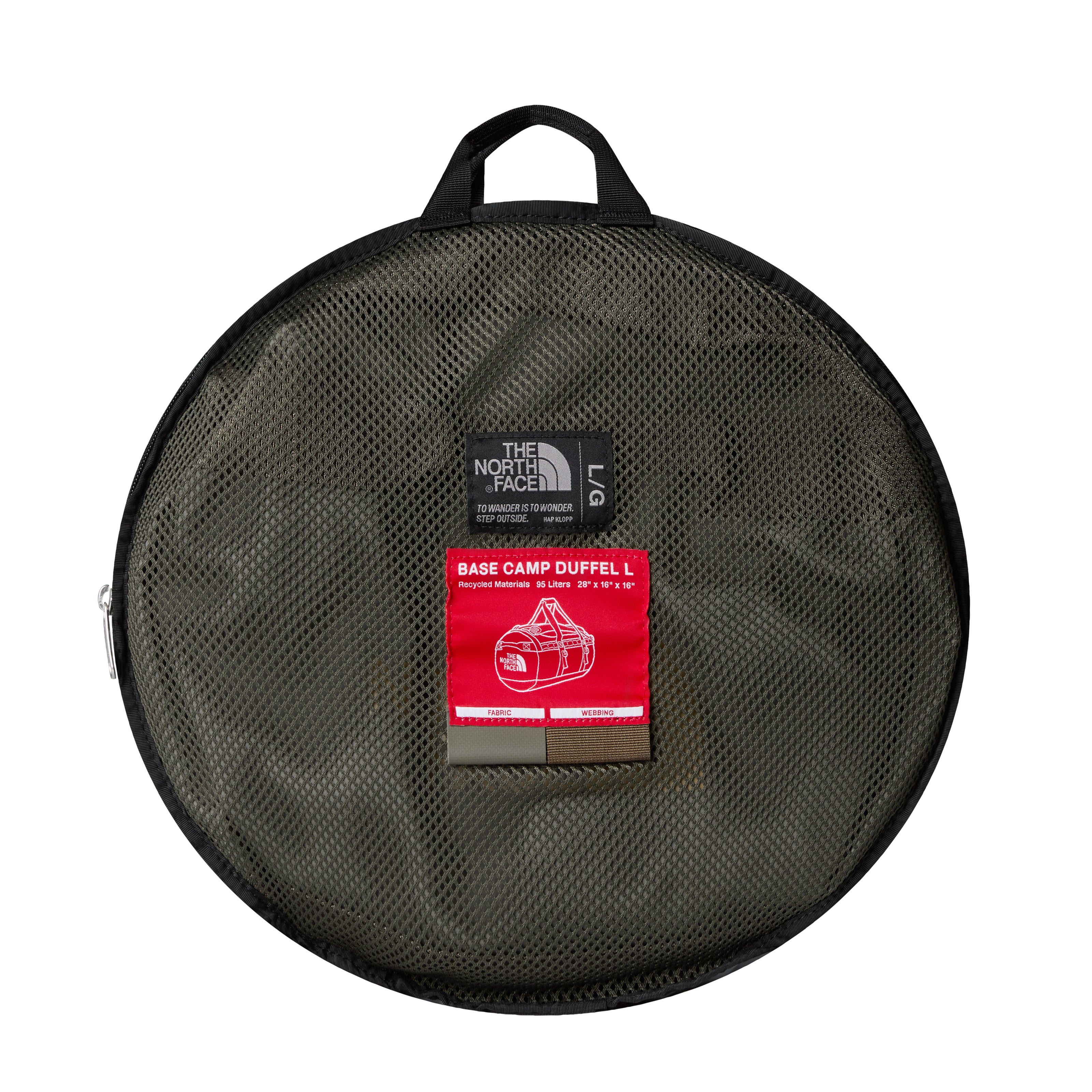 The North Face Base Camp Duffel Large | New Taupe Green-Smokey Brown-Utility Brown