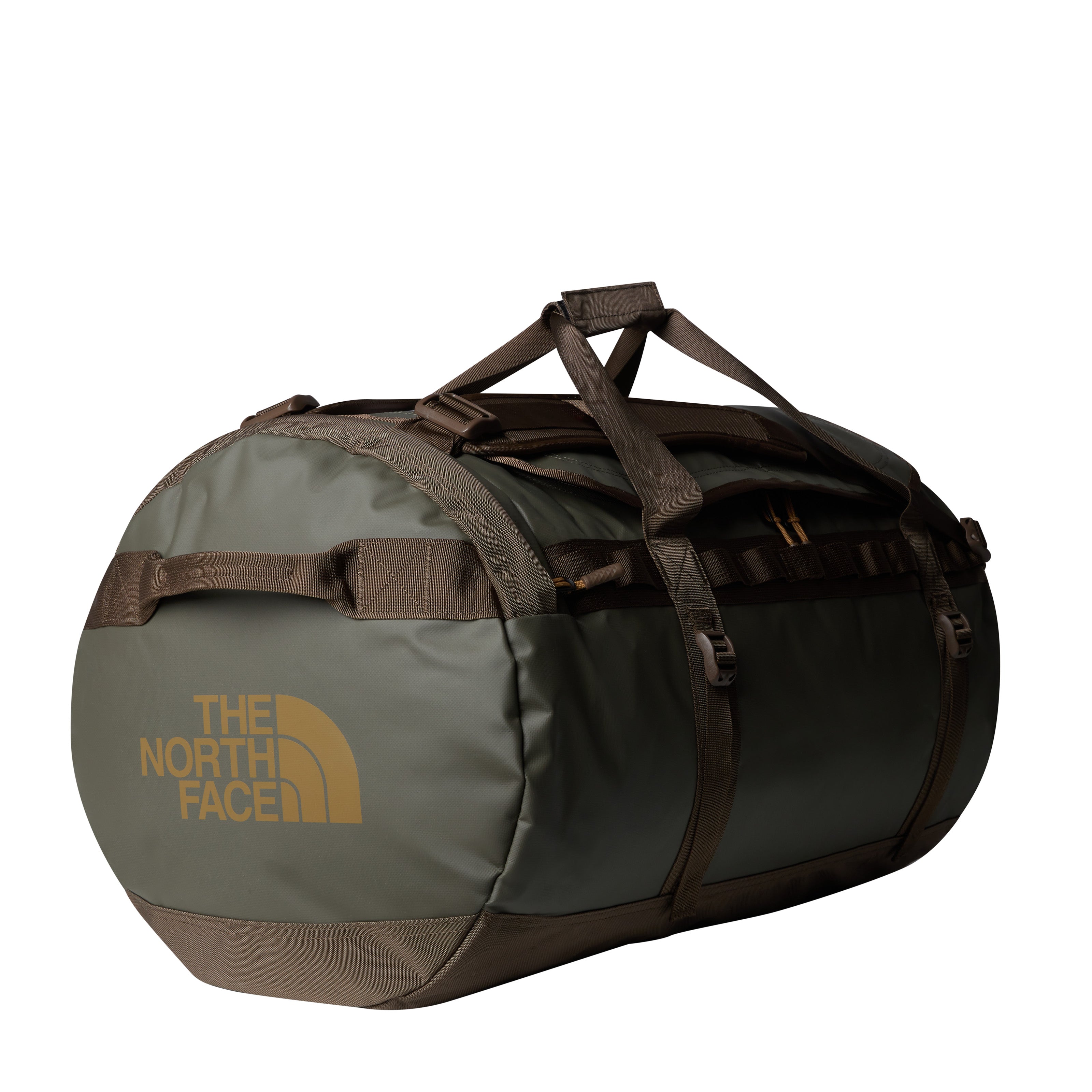 The North Face Base Camp Duffel Large | New Taupe Green-Smokey Brown-Utility Brown