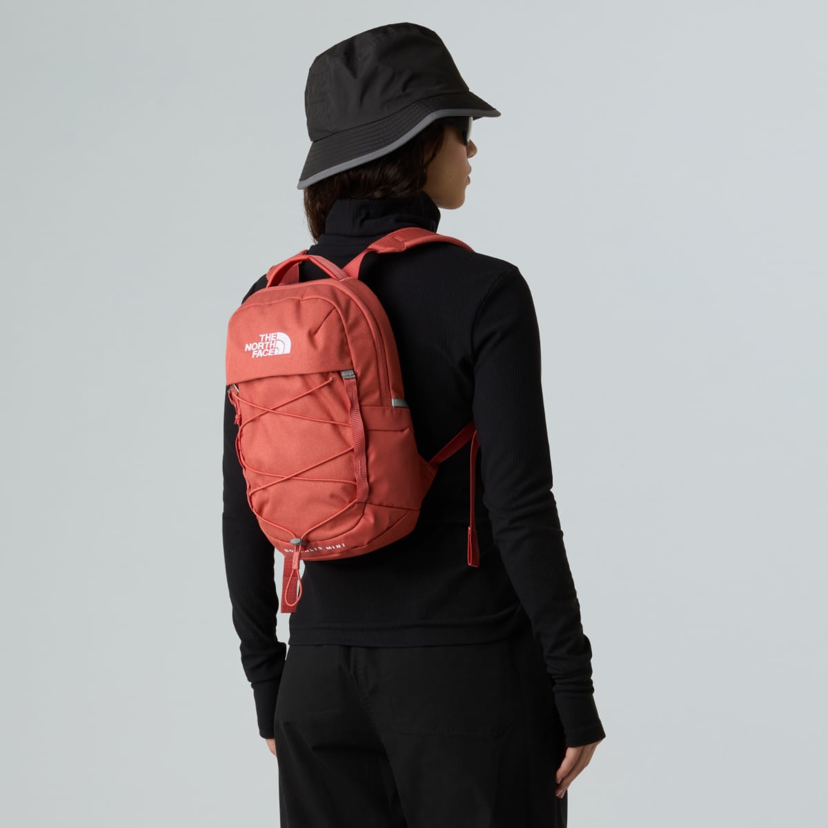 The North Face Borealis MINI Backpack | Mars Dust Dark Heather-Mars Dust