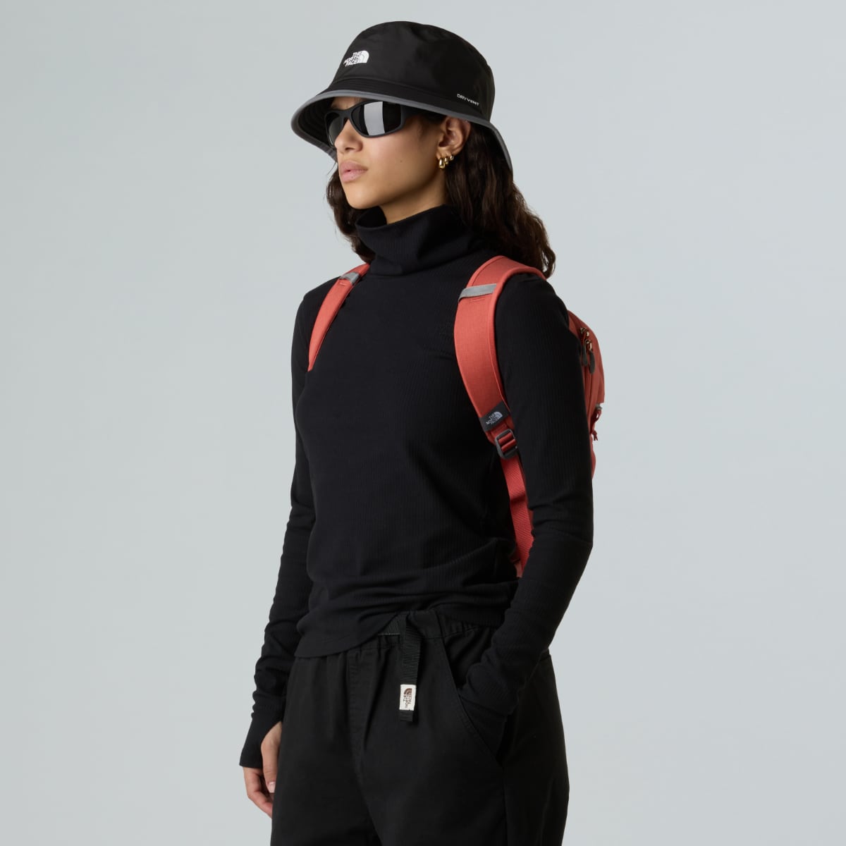 The North Face Borealis MINI Backpack | Mars Dust Dark Heather-Mars Dust