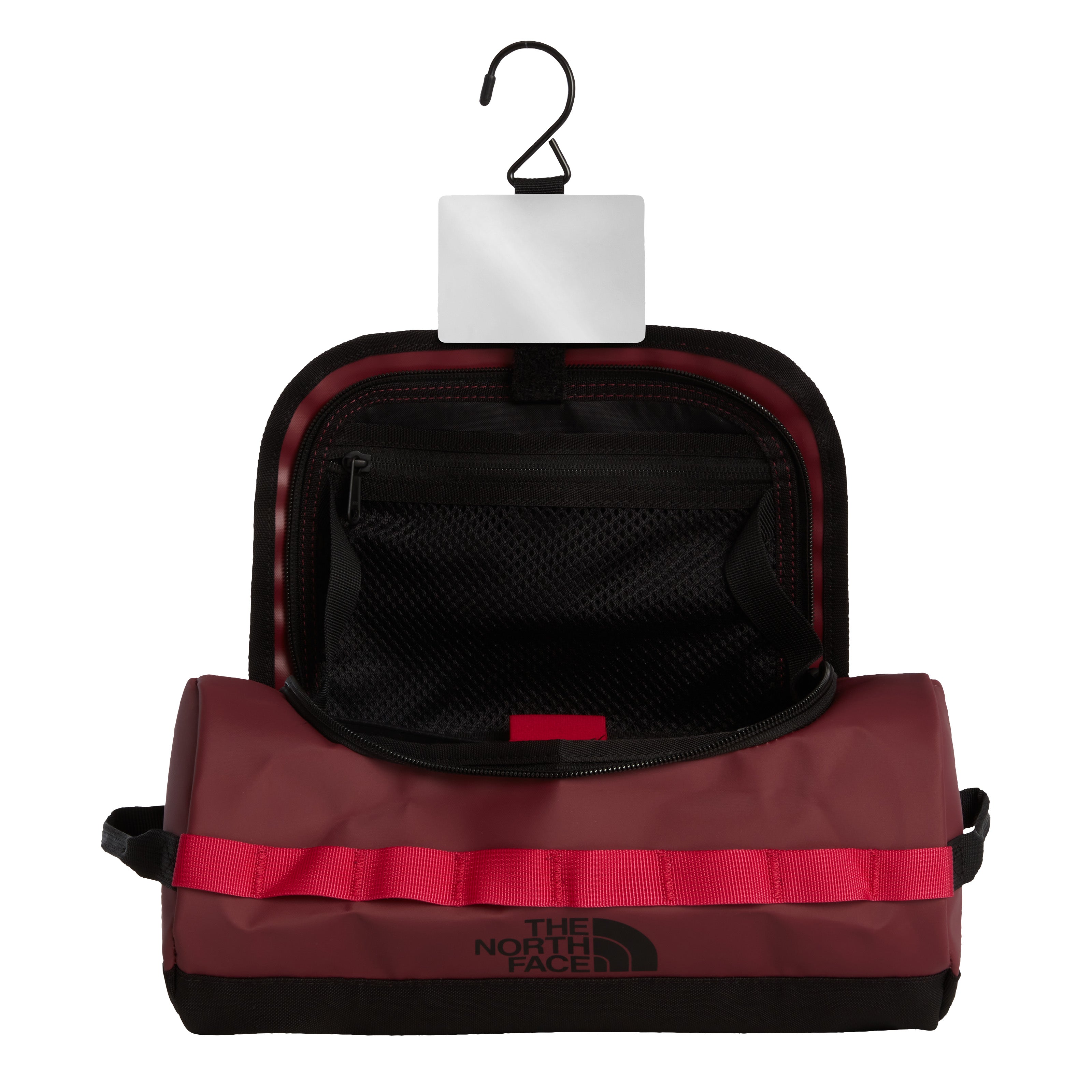 The North Face Base Camp TRAVEL CANNISTER LARGE | BURGUNDY CRUSH-TNF BLACK-LALI GURAN