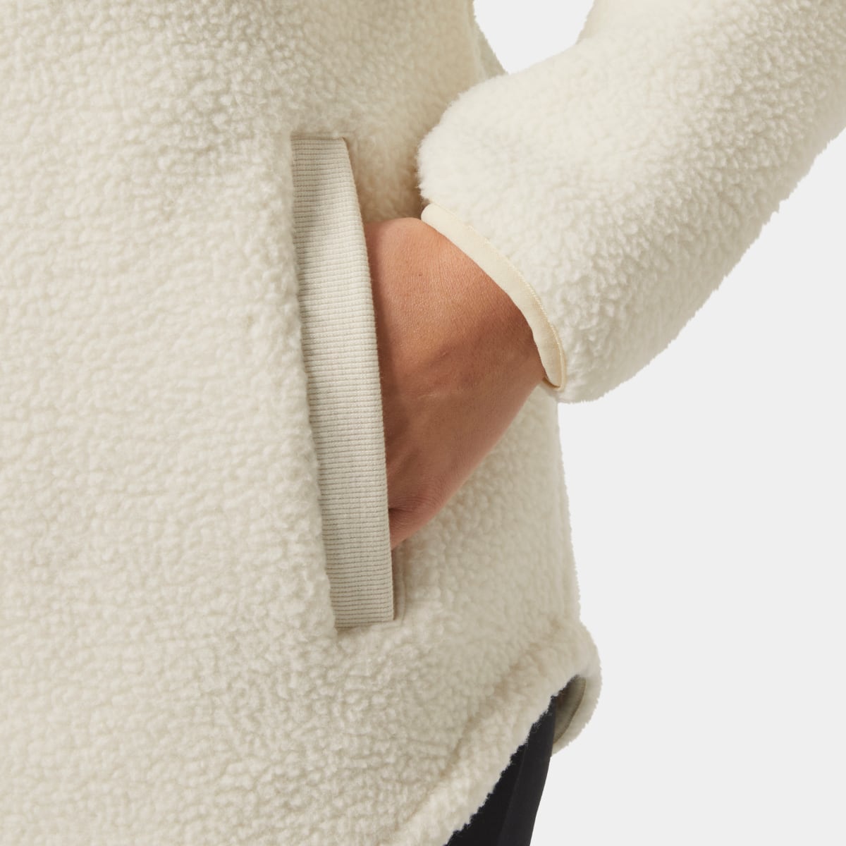 Helly Hansen Bliss Pile 1/2 Zip Fleece Women's Jacket | Cream