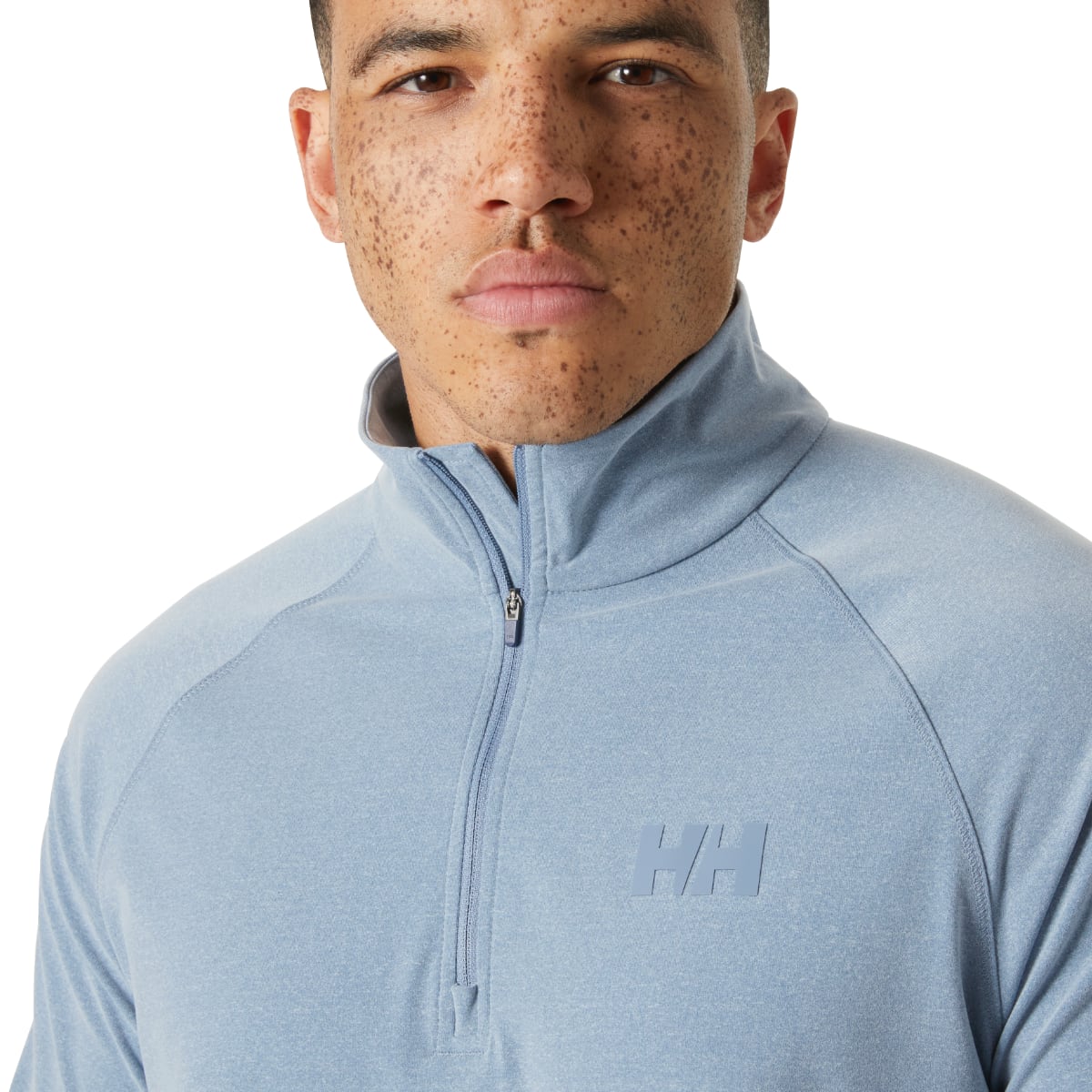Helly Hansen Tyri Half-Zip Fleece Men's Top | Washed Navy Melange
