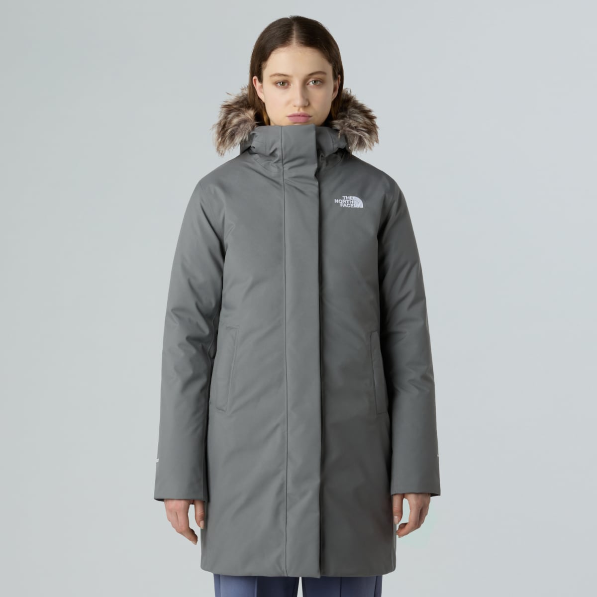 The North Face Arctic Parka Insulated Women's Jacket | Smoked Pearl