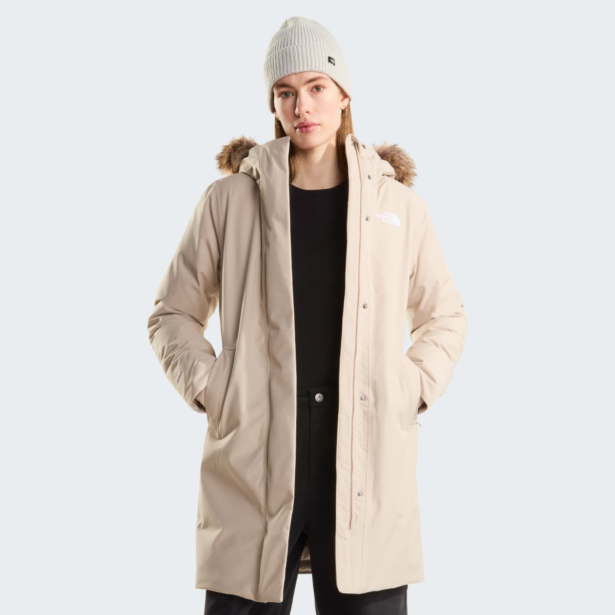 The North Face Arctic Parka Insulated Women's Jacket | Timeless Taupe