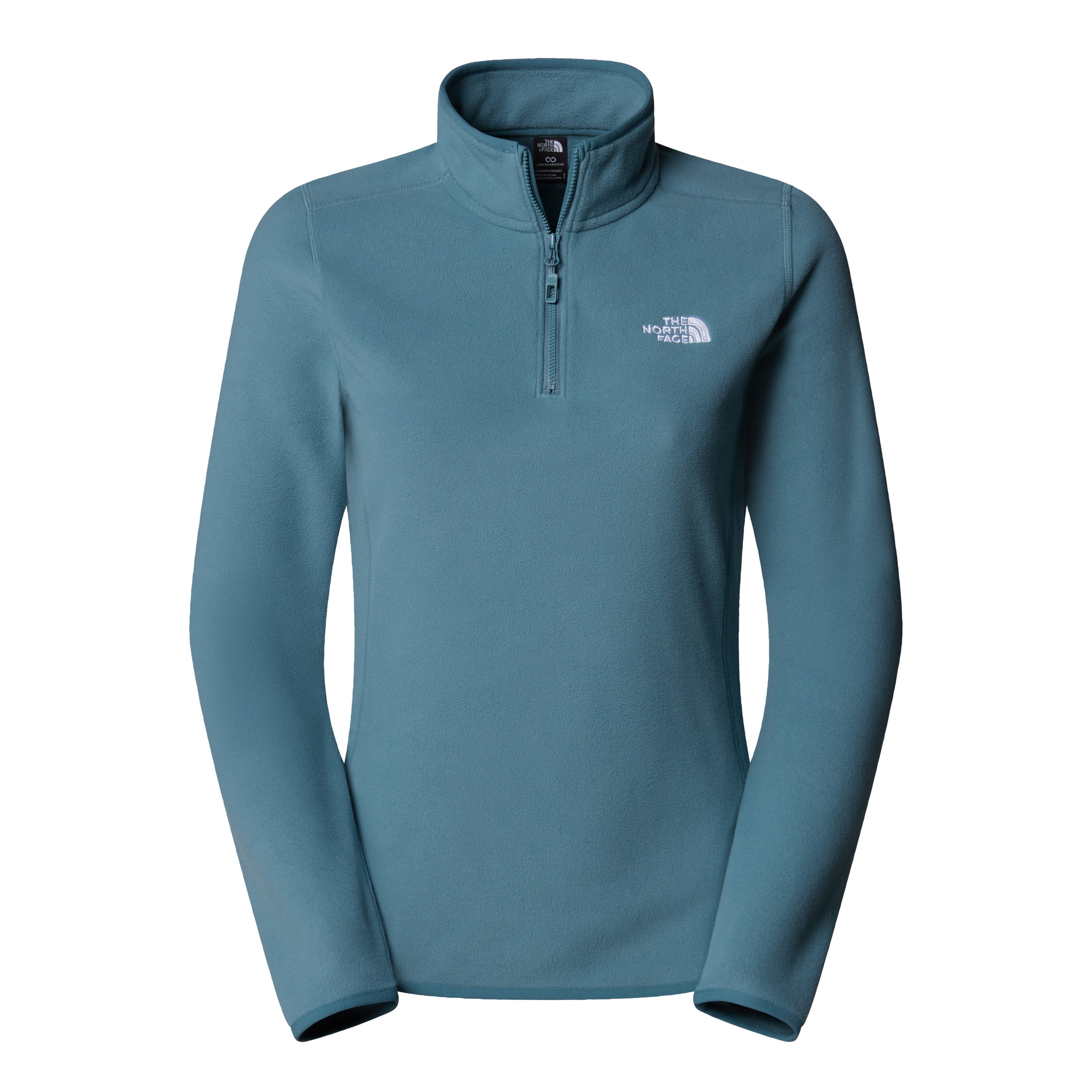 The North Face 100 Glacier 1/4 Zip Fleece Women's Jacket | Stormy Blue