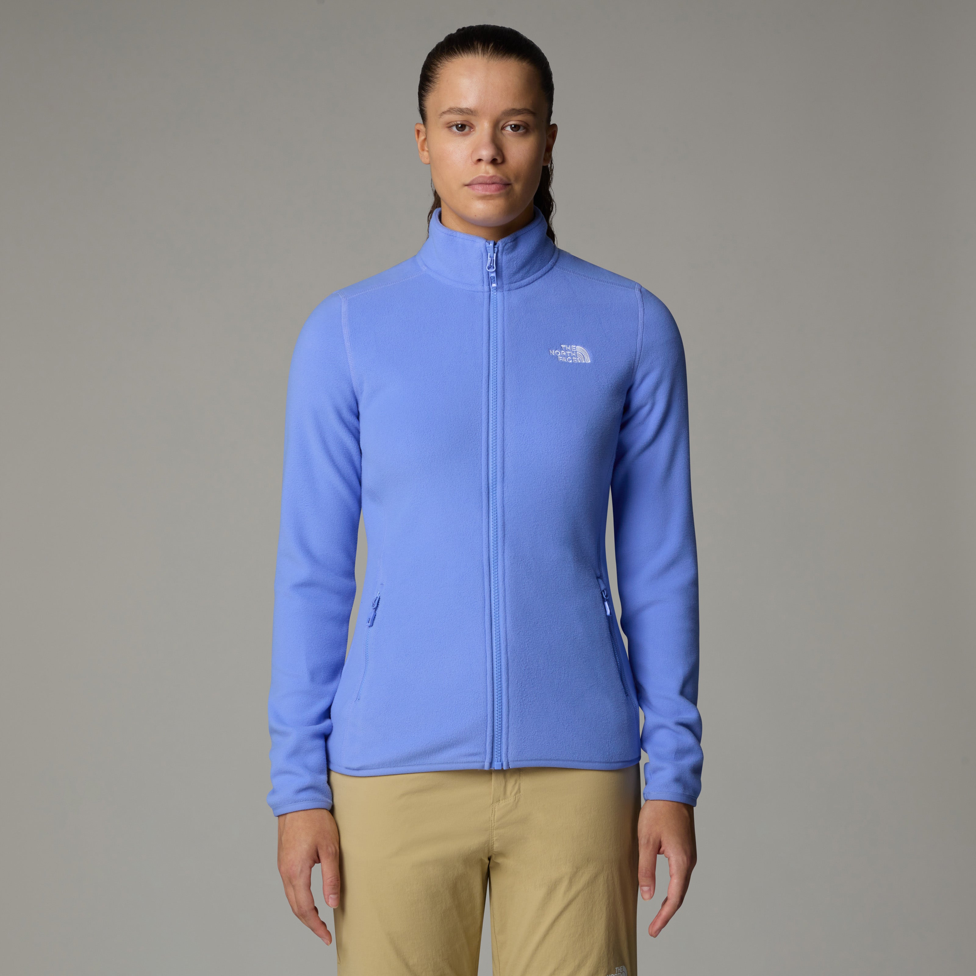 The North Face 100 Glacier Full Zip Fleece Women's Jacket | Virtual Blue