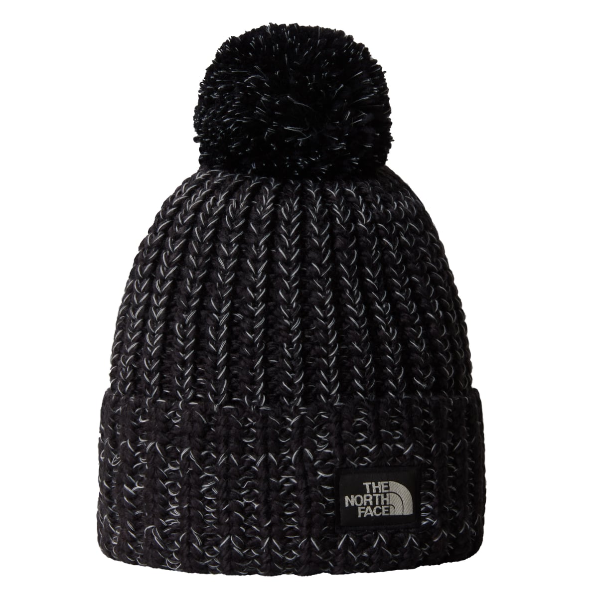 The North Face Cosy Chunky Cabin Beanie | TNF Black-White Dune