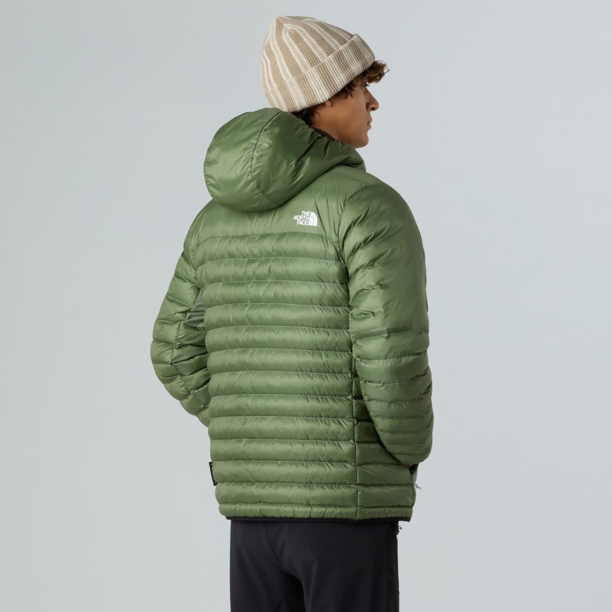 The North Face Terra Peak HOODED Insulated Men's Jacket | Bark Mist