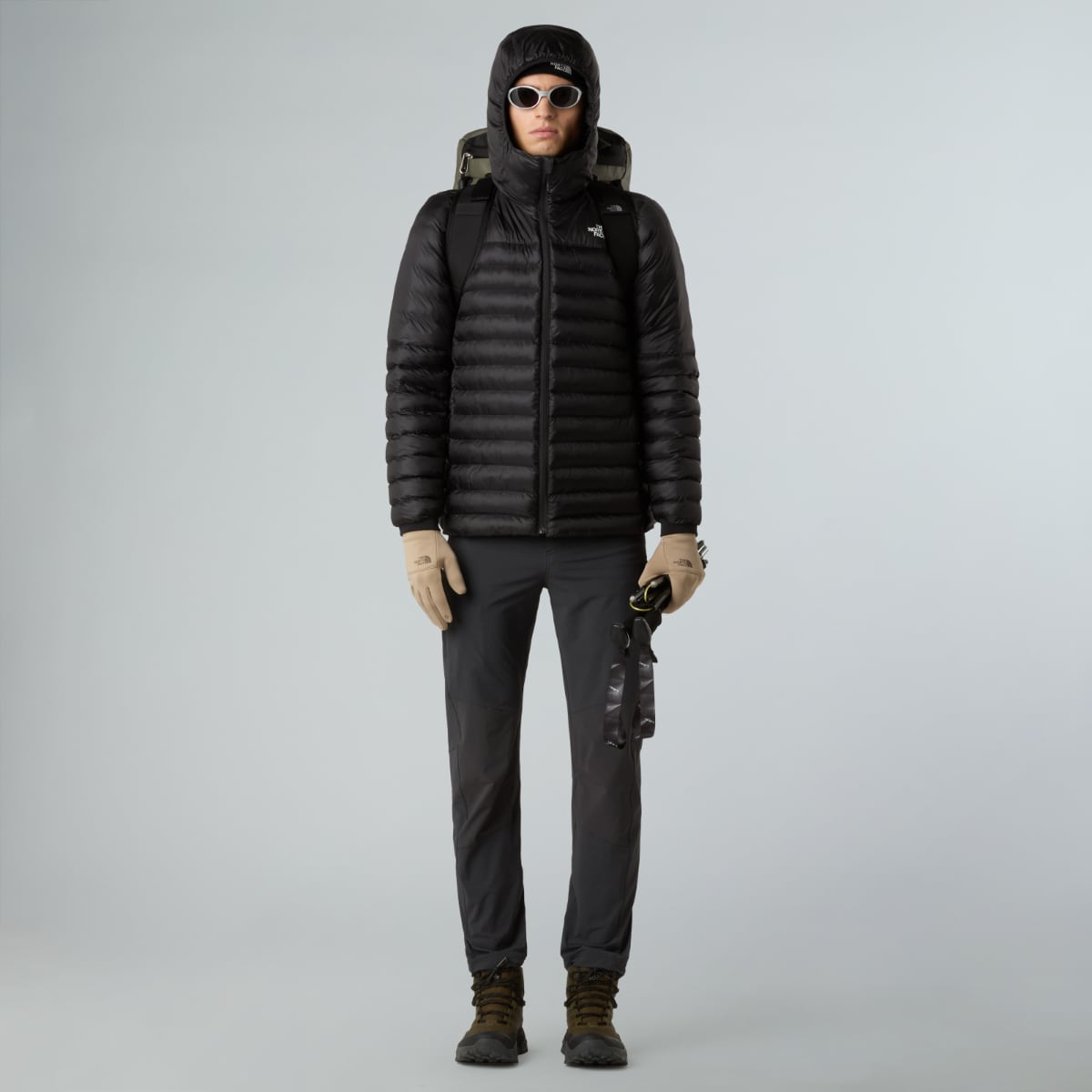 The North Face Terra Peak HOODED Insulated Men's Jacket | TNF Black