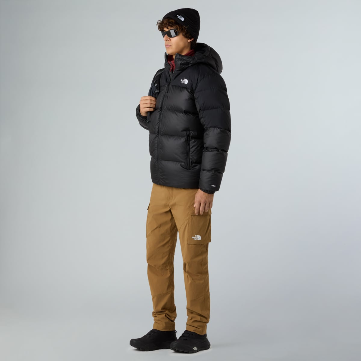 The North Face Diablo Down 2.0 Insulated Men's HOODIE Jacket | TNF Black Heather