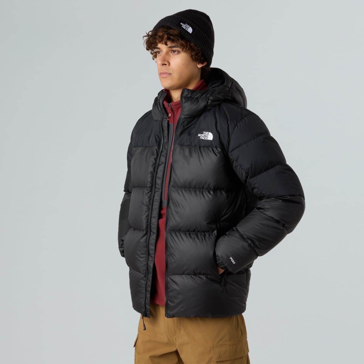 The North Face Diablo Down 2.0 Insulated Men's HOODIE Jacket | TNF Black Heather