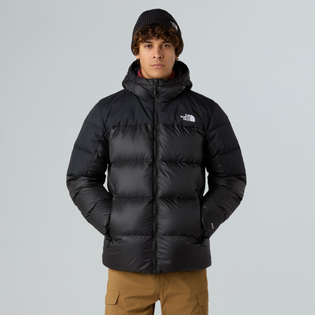 The North Face Diablo Down 2.0 Insulated Men's HOODIE Jacket | TNF Black Heather