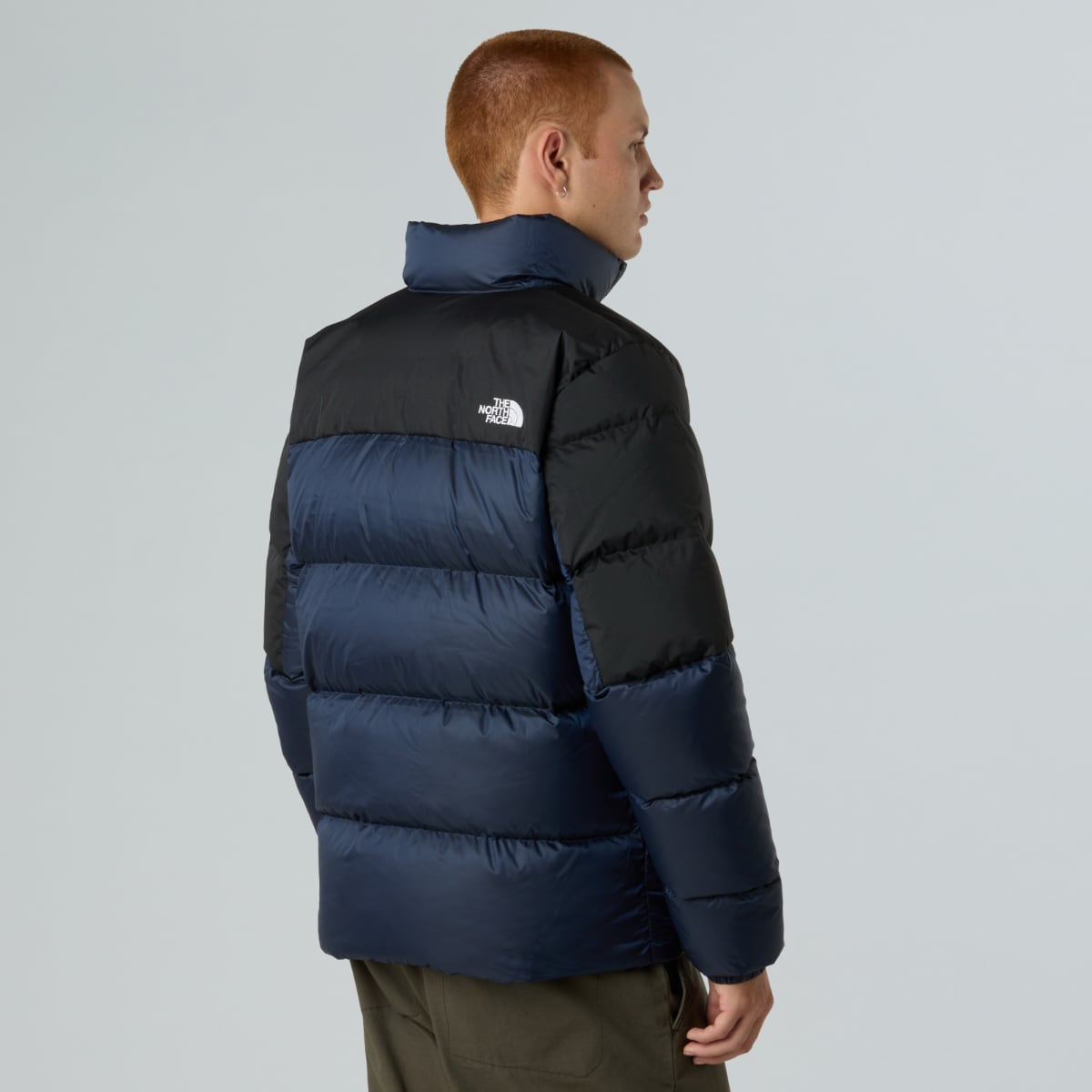 The North Face Diablo Down 2.0 Insulated Men's Jacket | Estate Blue Black Heather-TNF Black