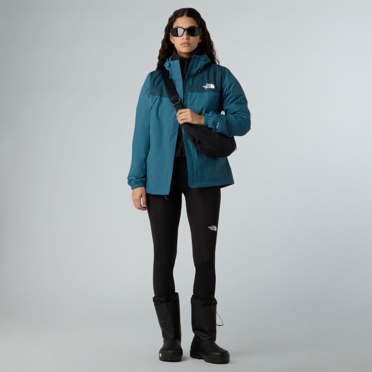 The North Face Antora Waterproof Women's Jacket | Space/Deep Cypress