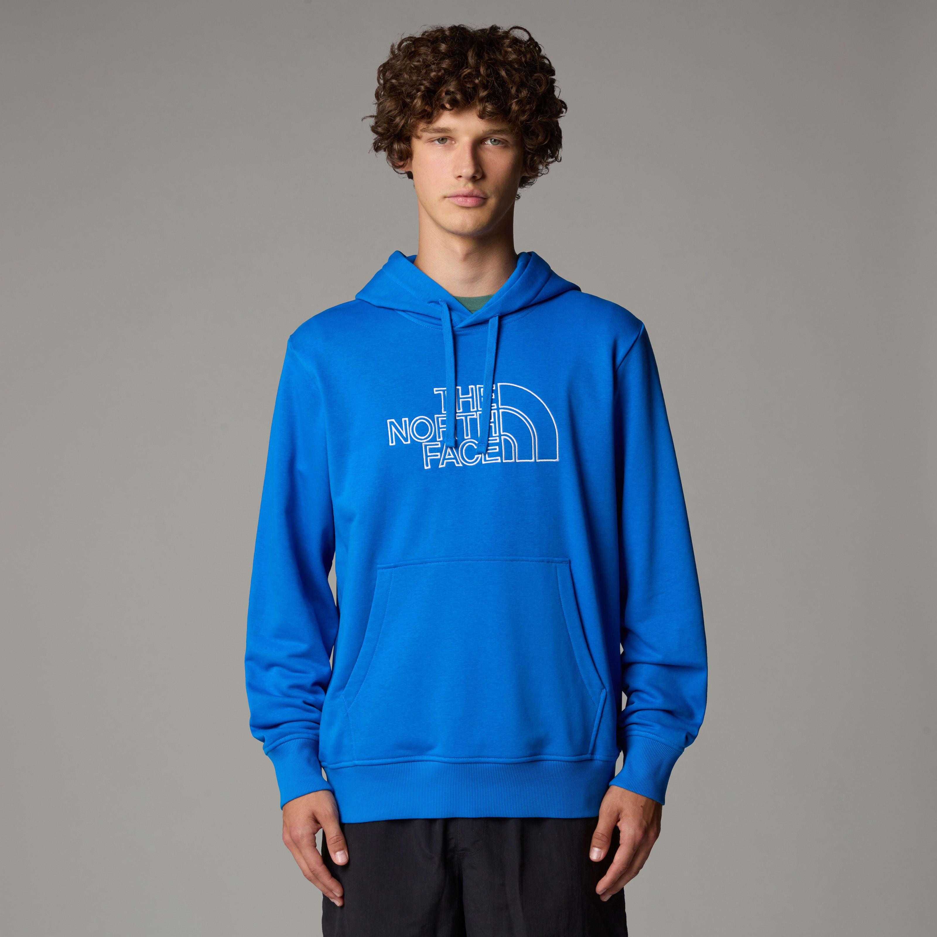 The North Face Light Drew Peak Men's Hoodie | Hero Blue-TNF White