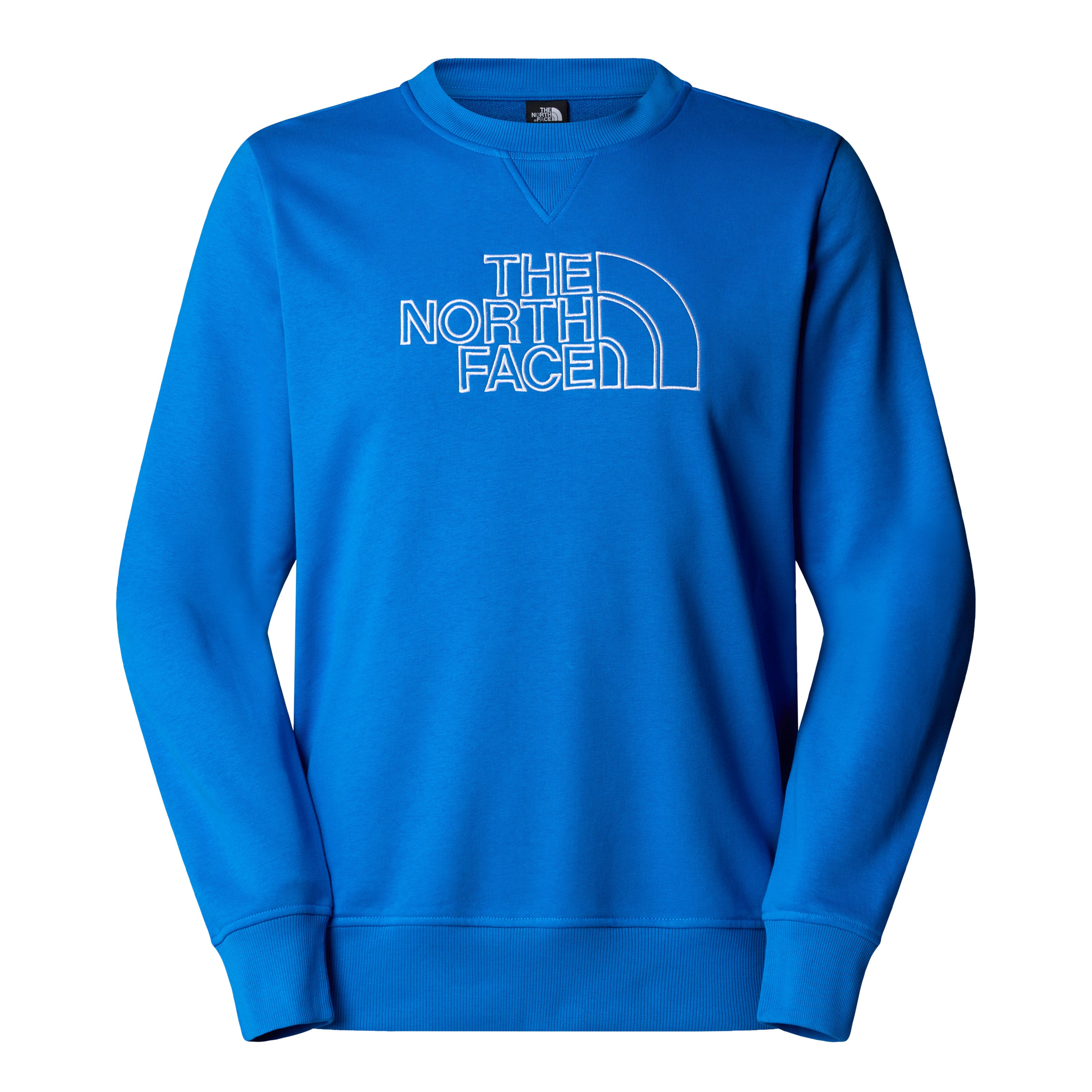 The North Face Drew Peak Crew Light Men's Top | Hero Blue-TNF White