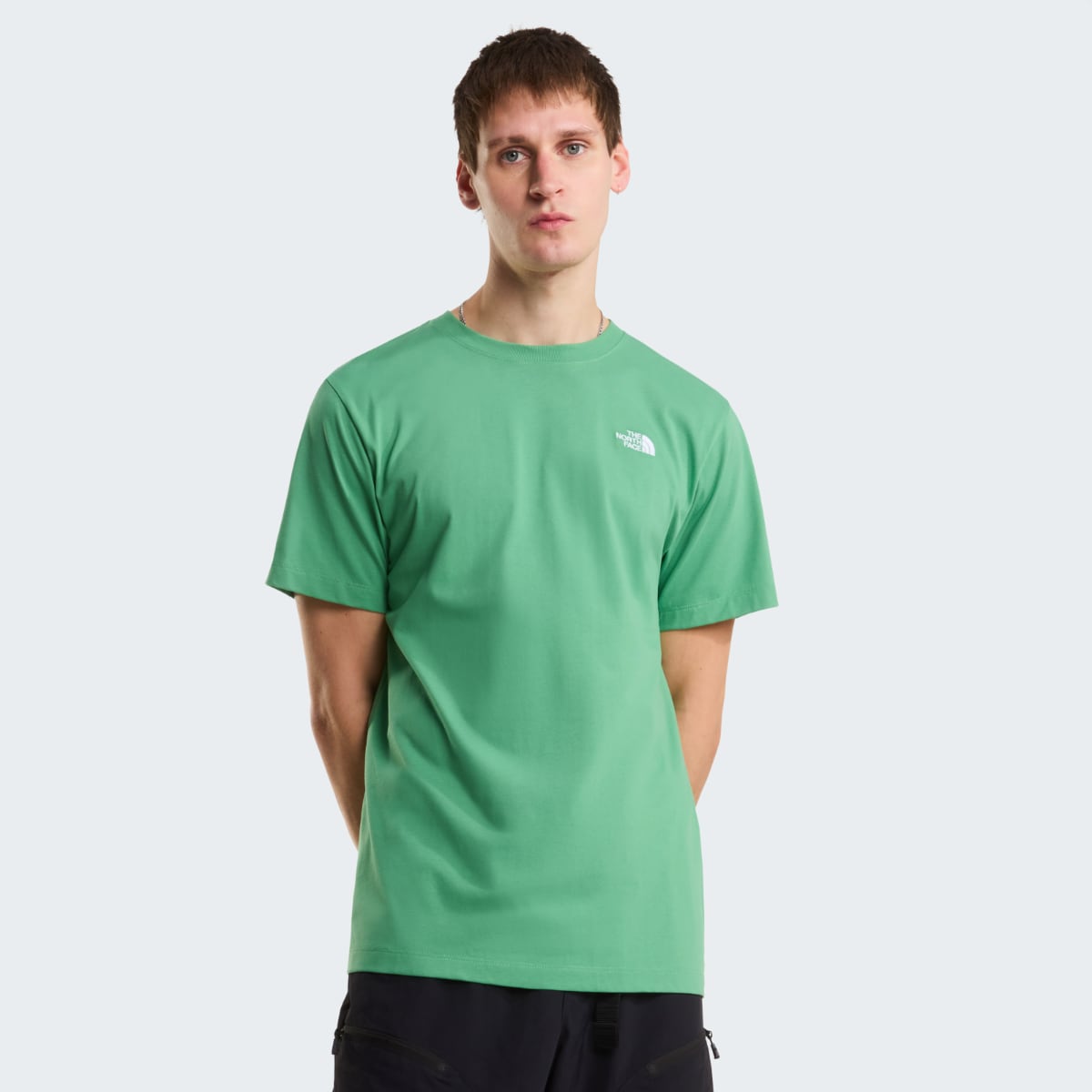 The North Face Evolution Simple Dome Short Sleeve Men's T-Shirt | Dimmed Algae