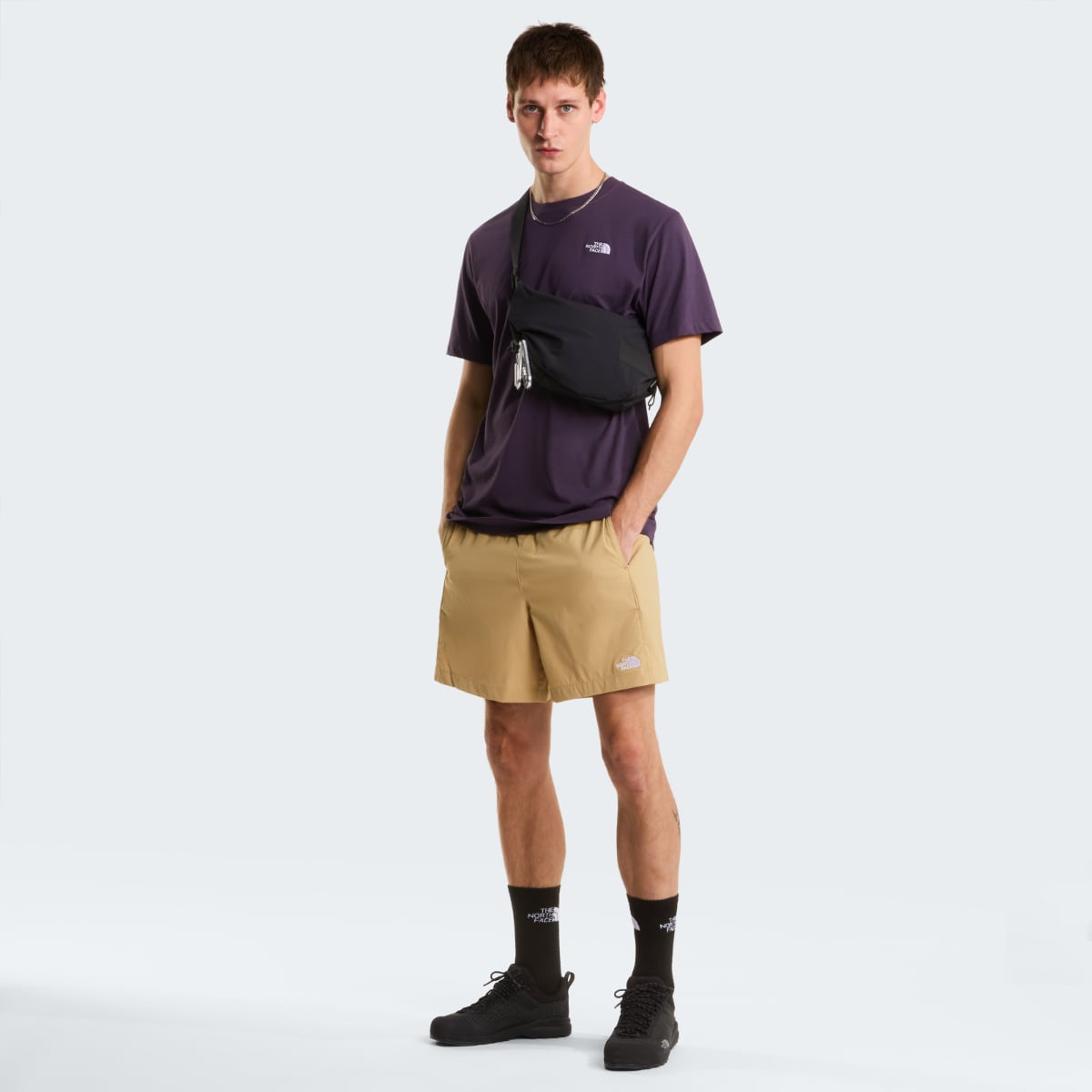 The North Face Evolution Simple Dome Short Sleeve Men's T-Shirt | Endless Dusk