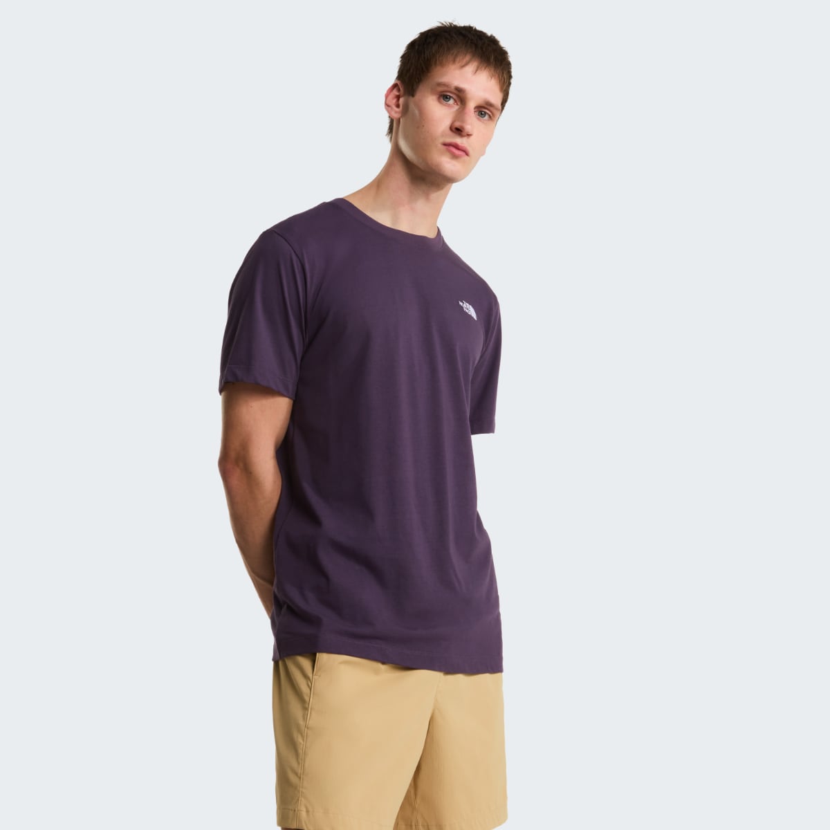 The North Face Evolution Simple Dome Short Sleeve Men's T-Shirt | Endless Dusk