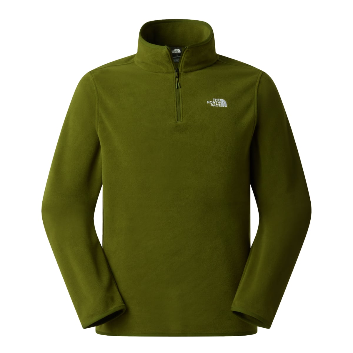 The North Face Glacier 1/4 Zip Fleece Men's Top | Woodland Green