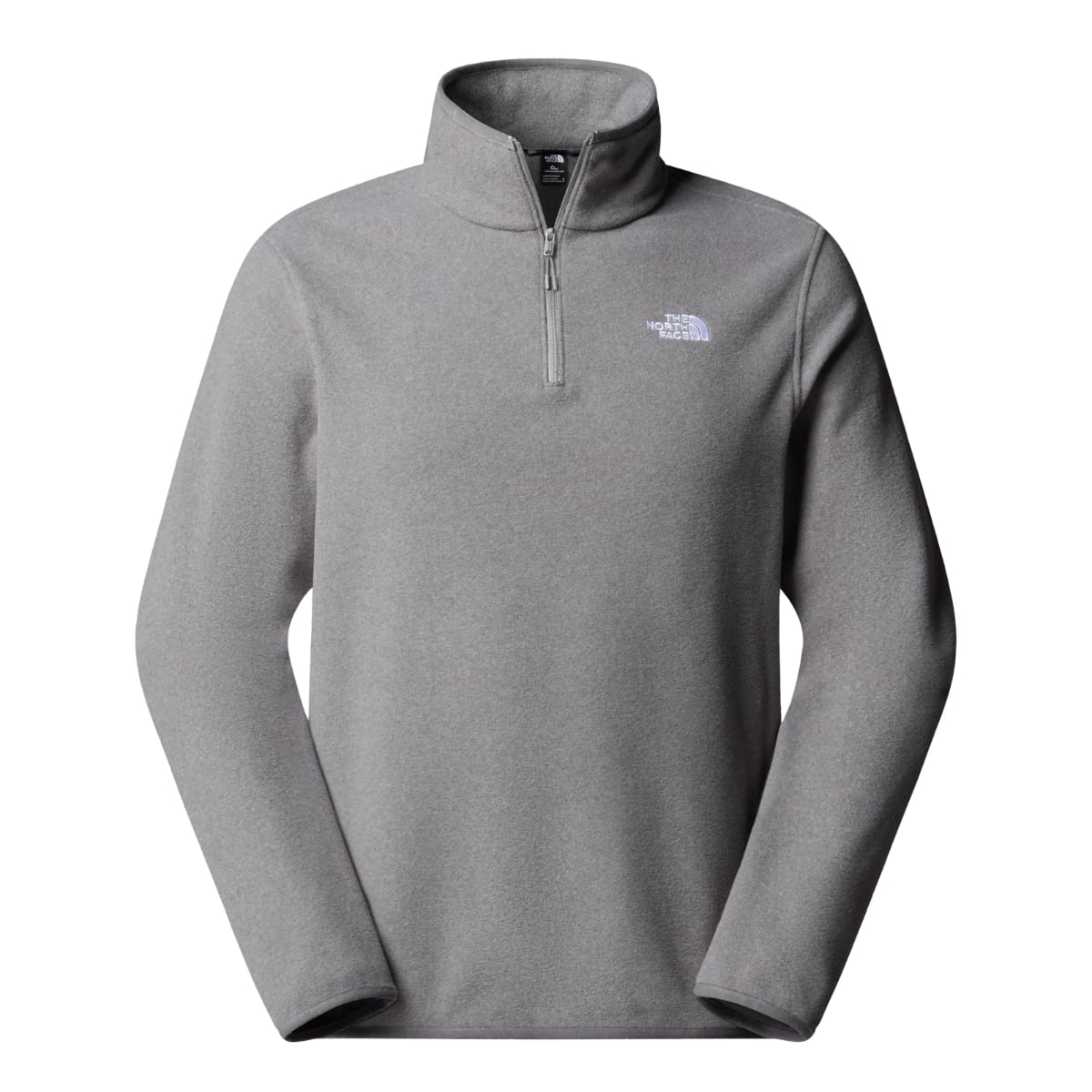 The North Face Glacier 1/4 Zip Fleece Men's Top | Mid Grey Heather
