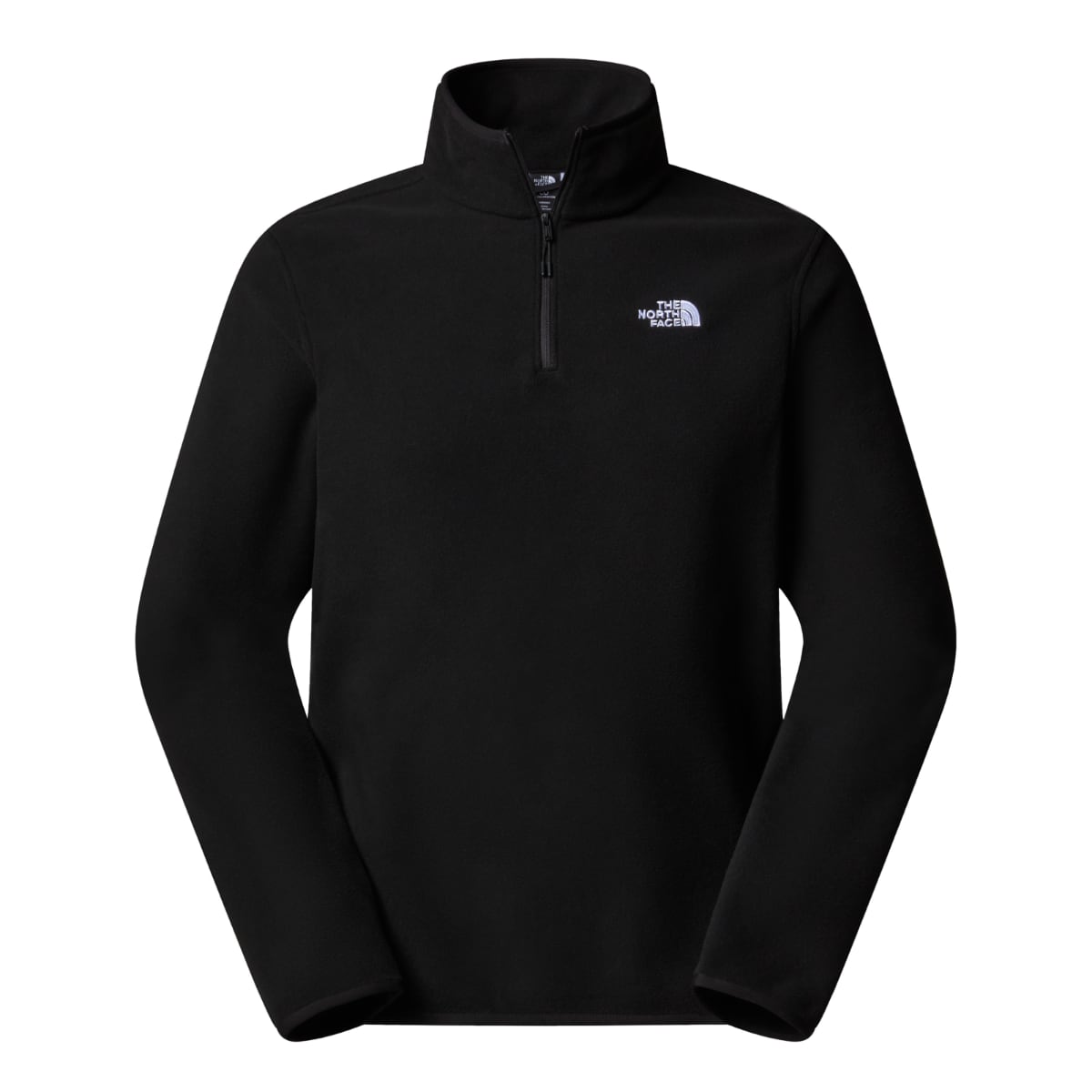 The North Face Glacier 1/4 Zip Fleece Men's Top | TNF Black
