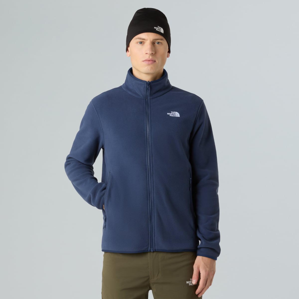 The North Face Glacier Fleece Men's Jacket | Summit Navy