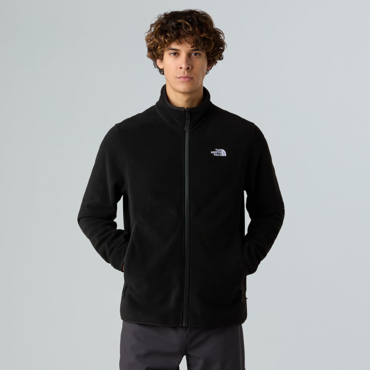 The North Face Glacier Fleece Men's Jacket | TNF Black