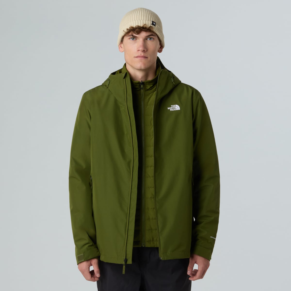 The North Face Carto Mono Triclimate Men's Jacket | Woodland Green