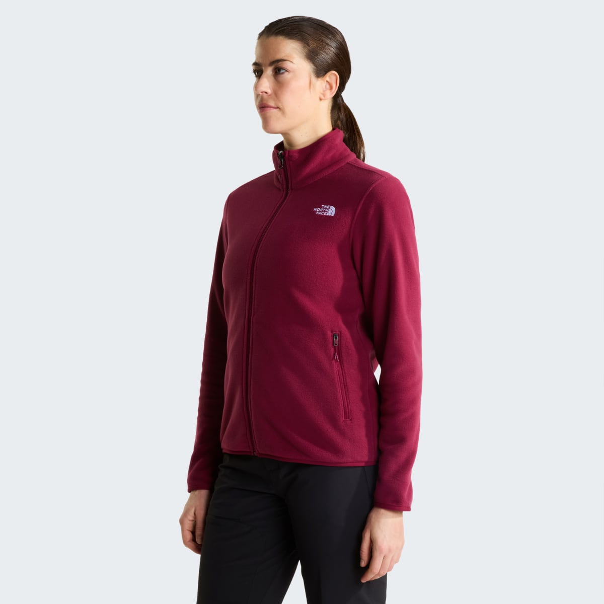 The North Face Glacier Fleece Women's Jacket | Burgundy Crush